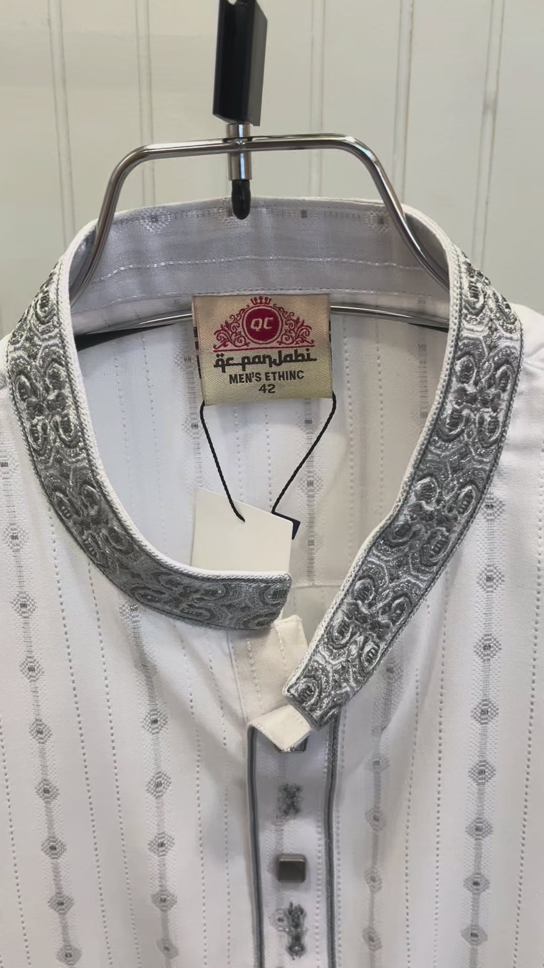 Luxury embroidery Panjabi with premium finish 518