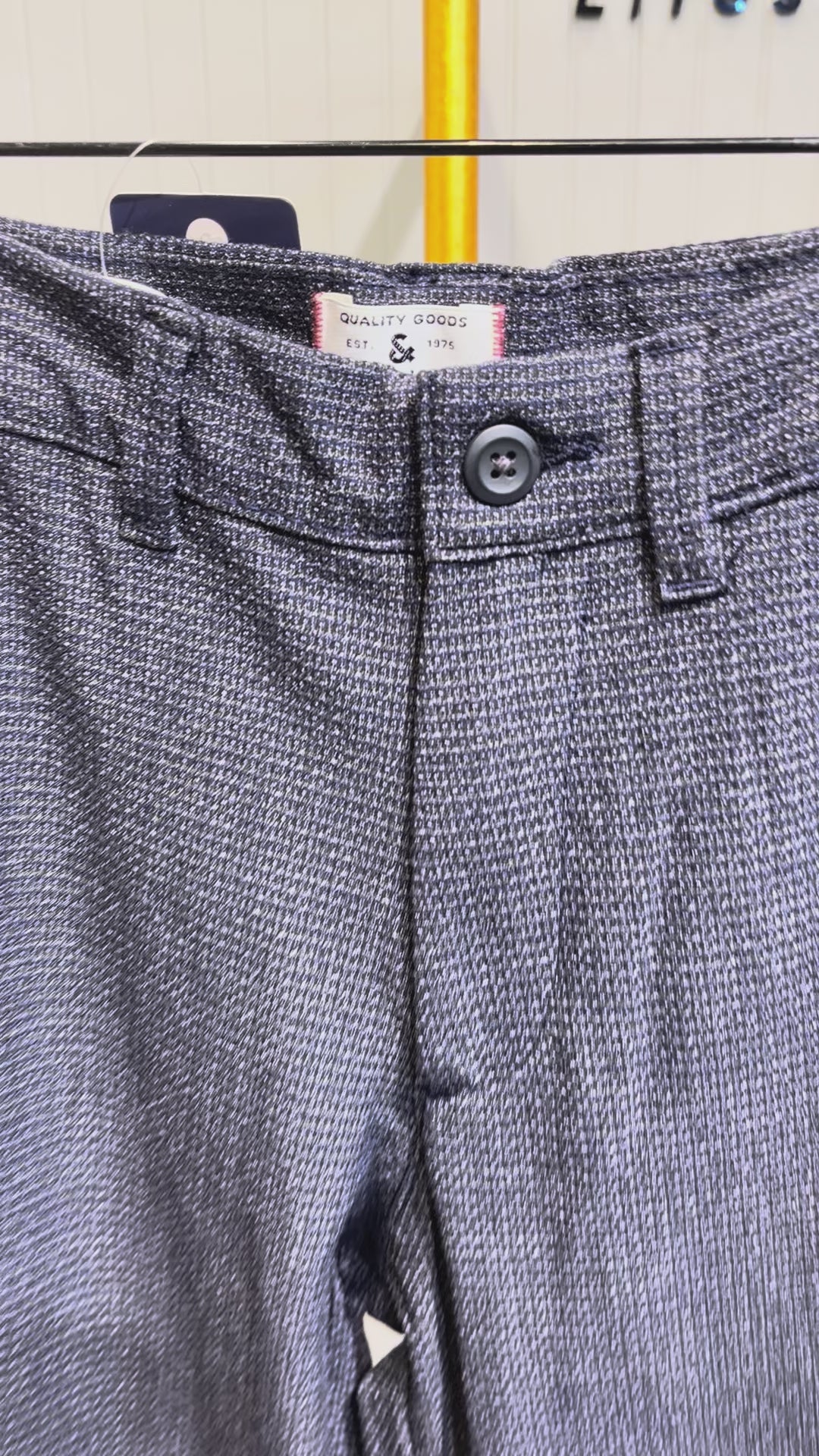 GATSBY Mens Twill Pant _J&J Navy Formal Pants