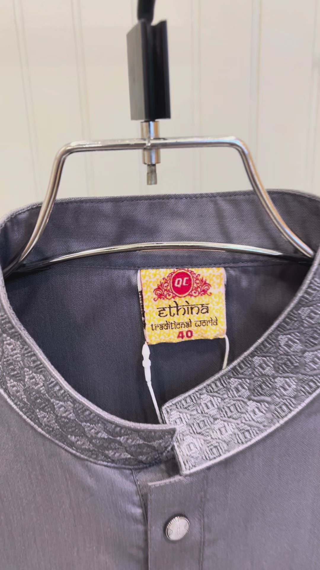 Premium Luxury Embroidered Panjabi with Embroidered Cuffs 419