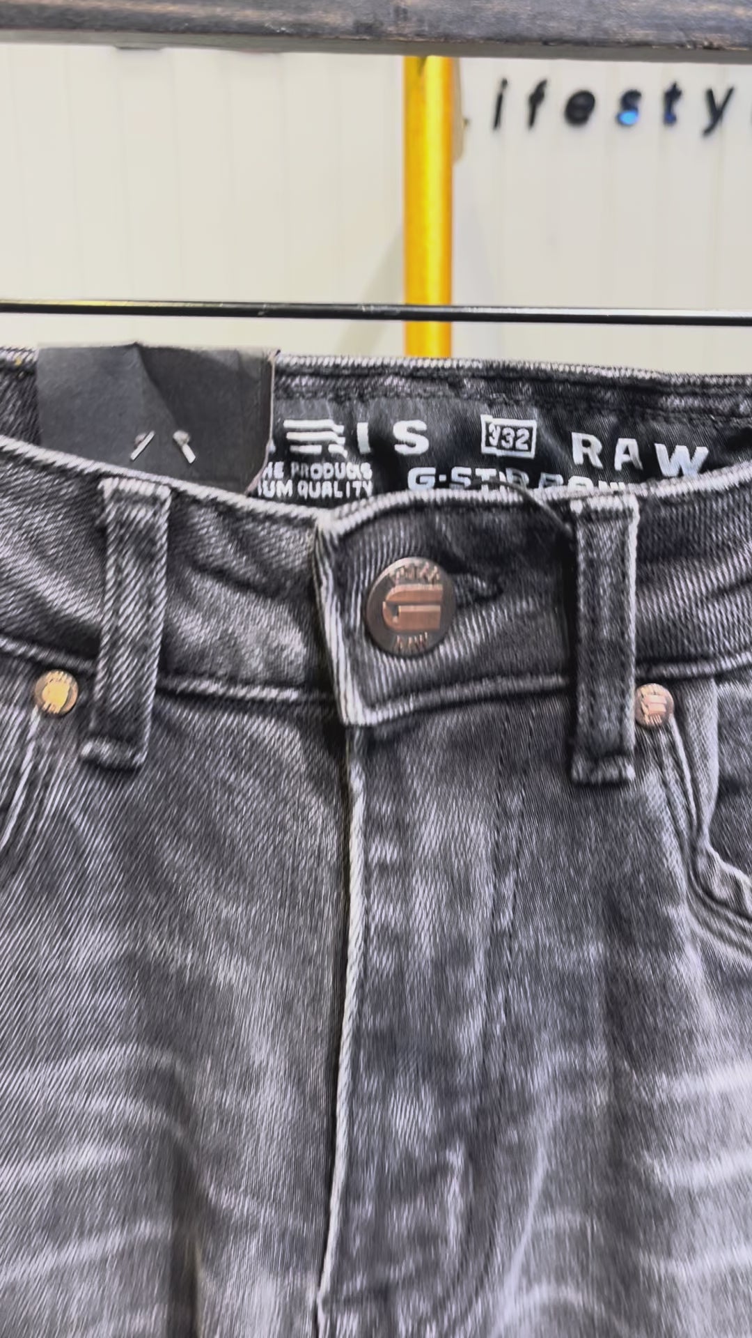 GATSBY Men's Denim Pant _ G Star Raw 1909 Black