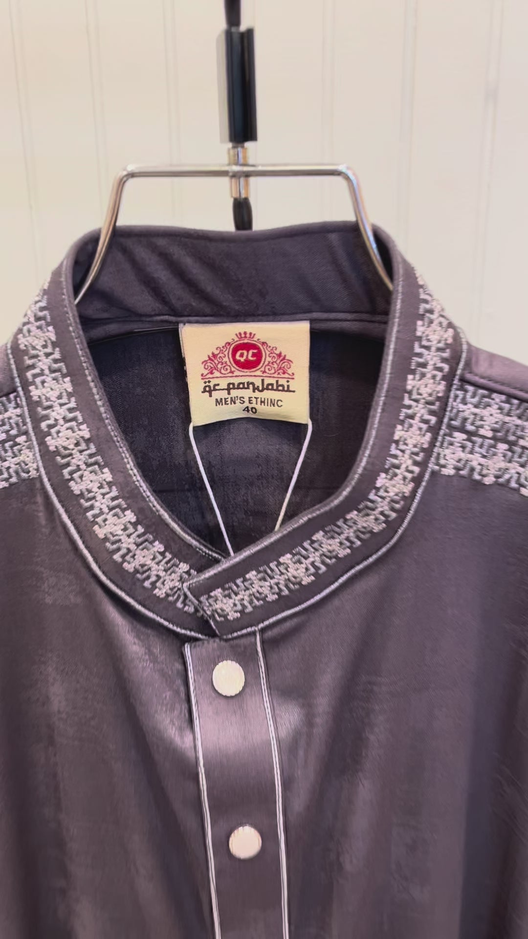 Luxury embroidery Panjabi with premium finish 609