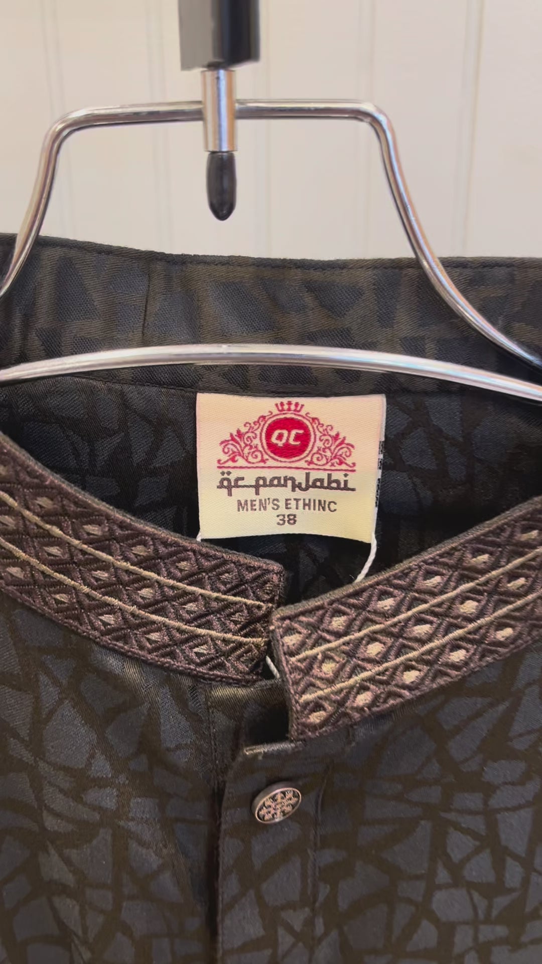 Luxury embroidery Panjabi with premium finish 414