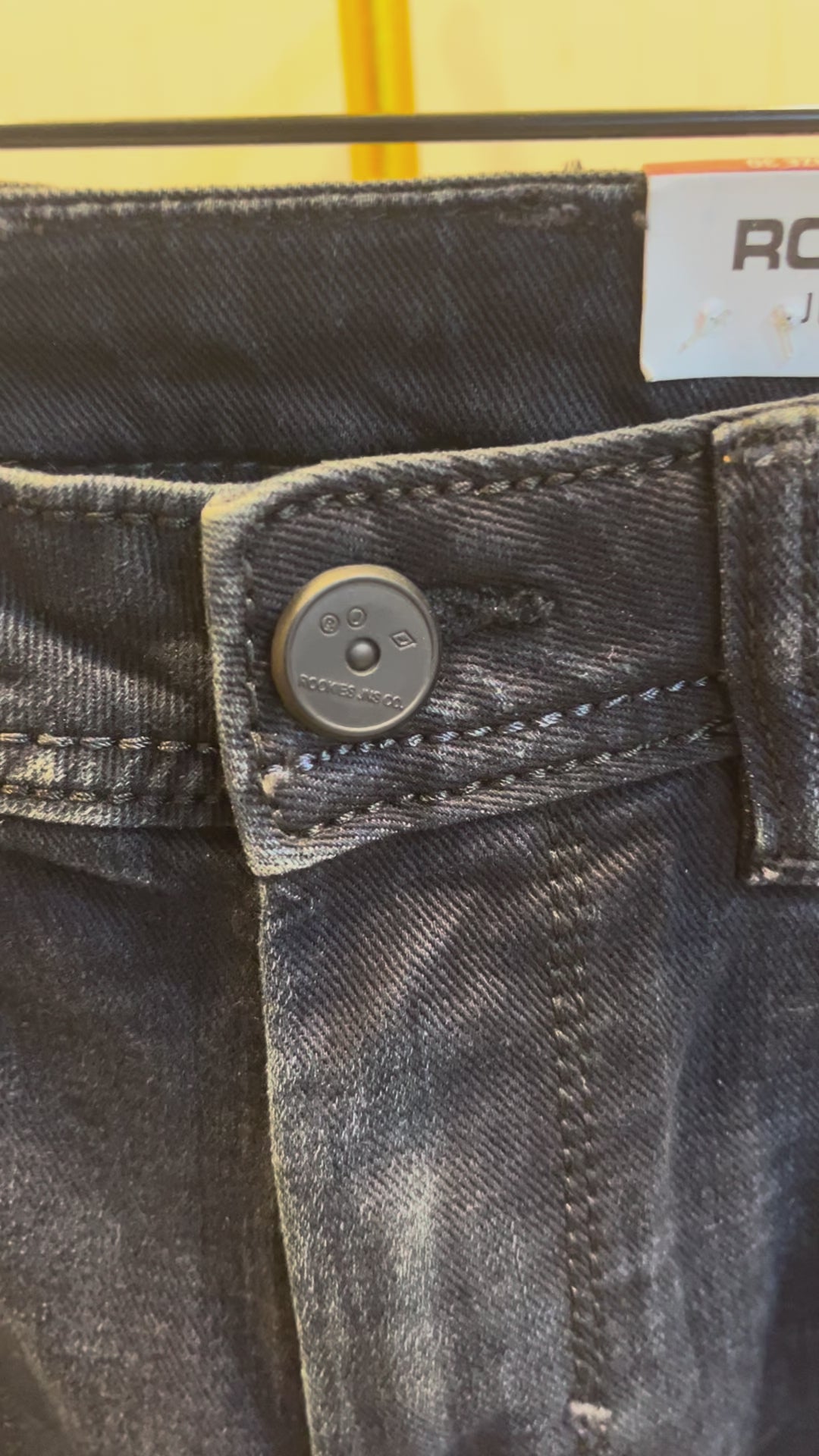 Dark Blue 5 Pocket Midrise, Comfort and Straight Fit Stretch Jeans RJ6335
