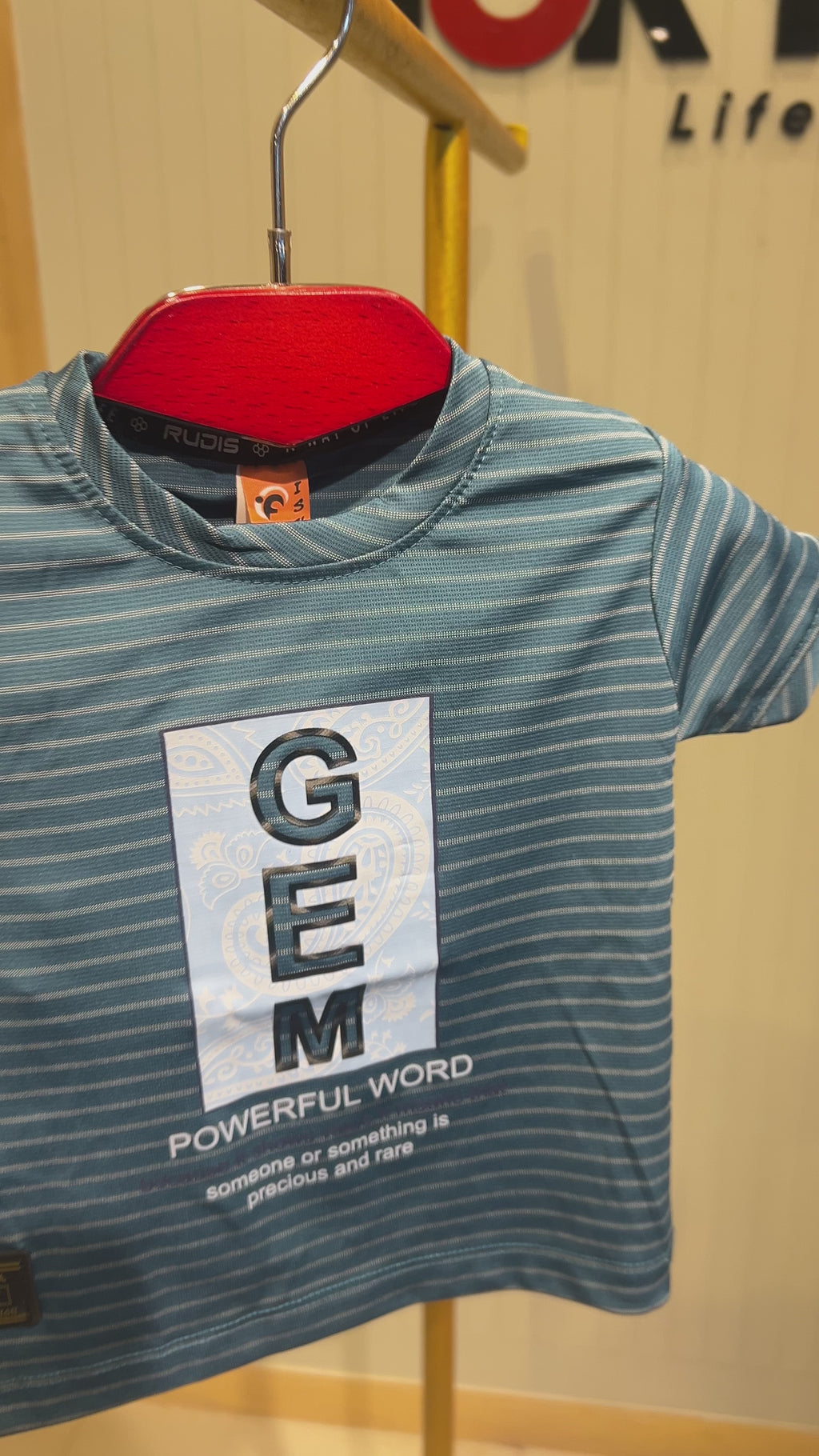 Kids Premium Printed T-Shirt & Shorts Set – GEM Edition 357