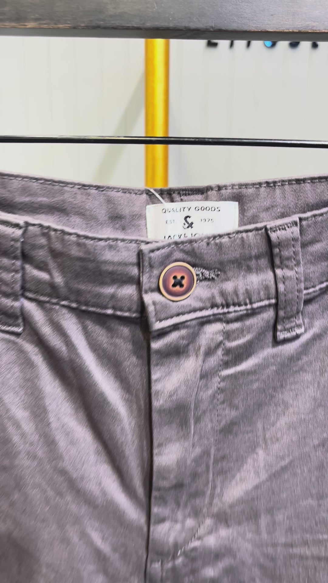 GATSBY MENS TWILL PANT 263 ASH