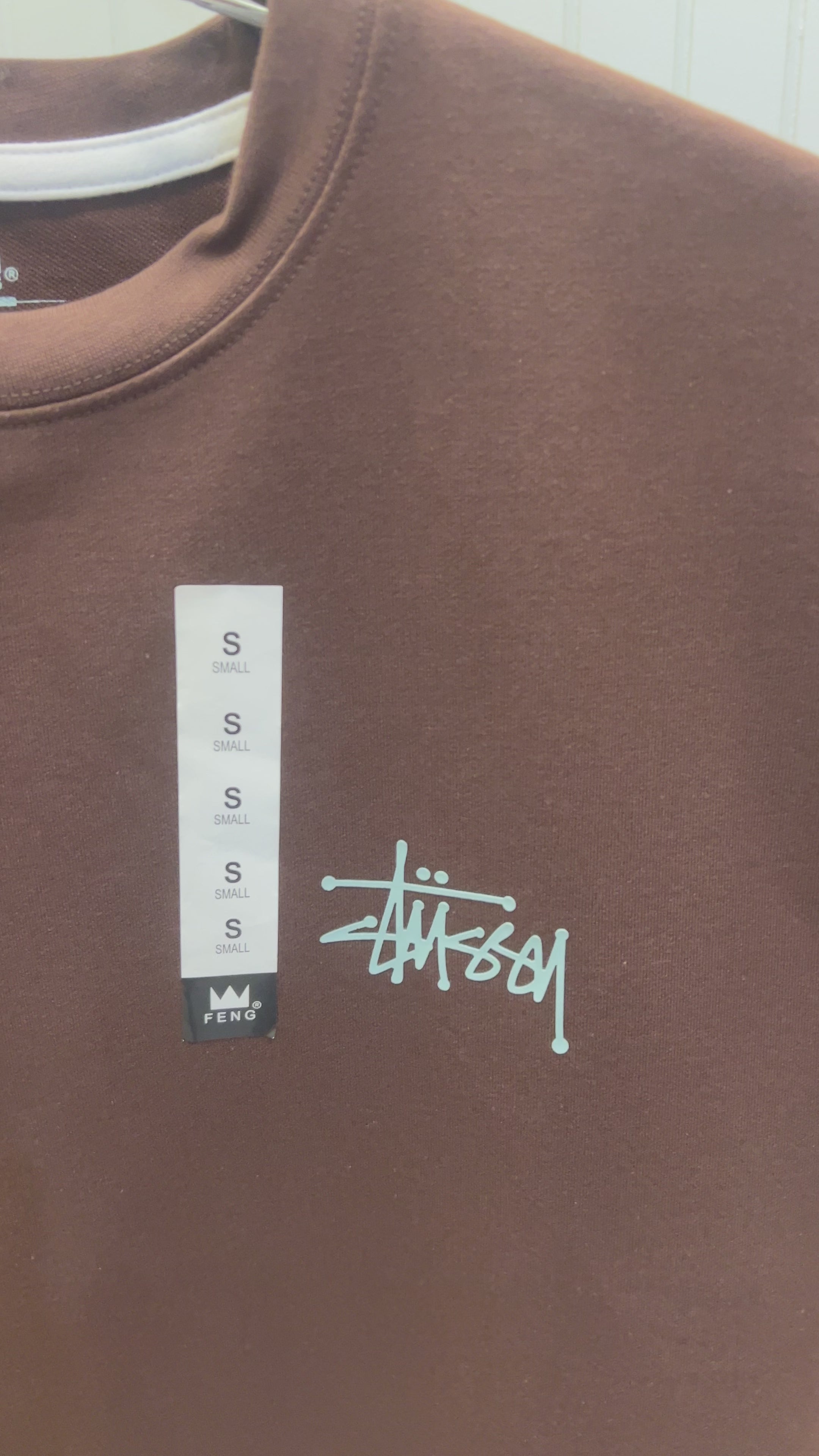 Gatsby Oversized T-Shirt for Men – Premium Stretch Cotton 1422 COFFIE