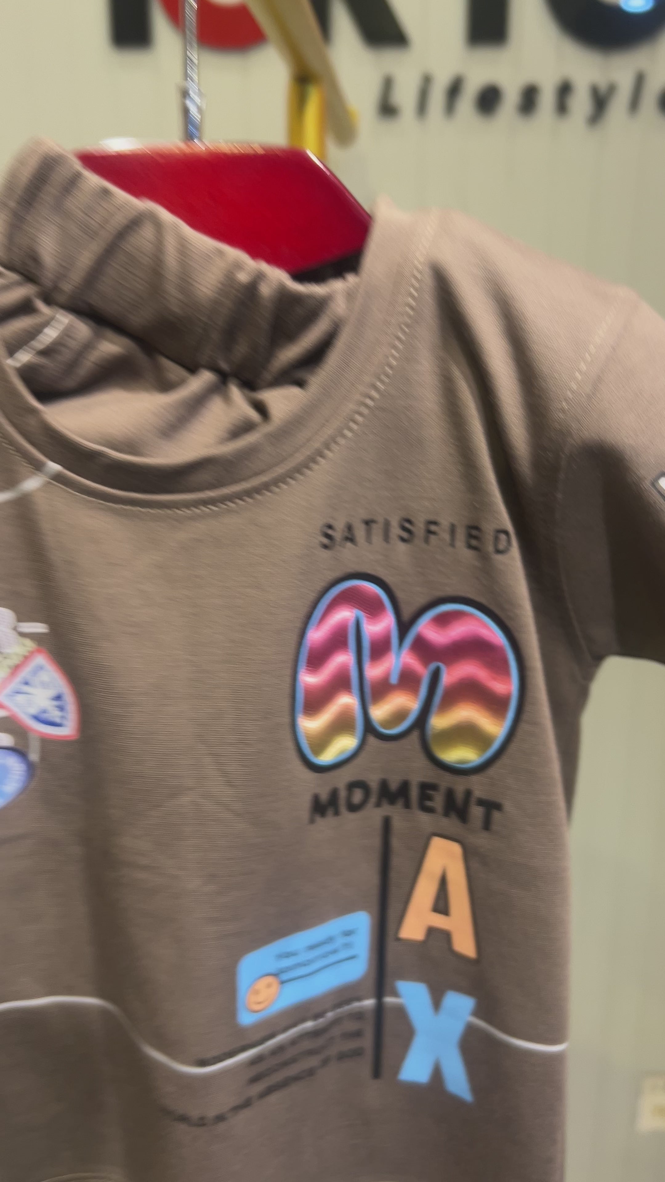 Kids Printed T-Shirt & Shorts Co-Ord Set –356