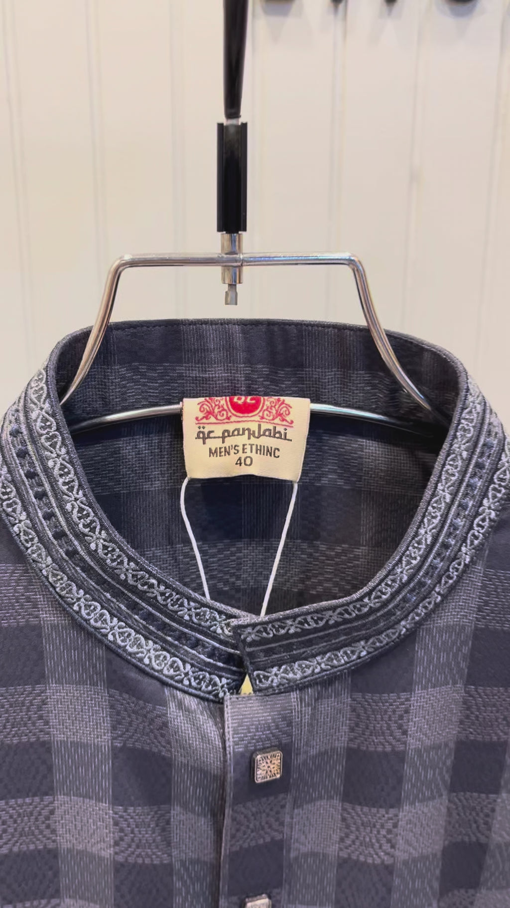 Premium Luxury Embroidered Panjabi with Embroidered Cuffs 205