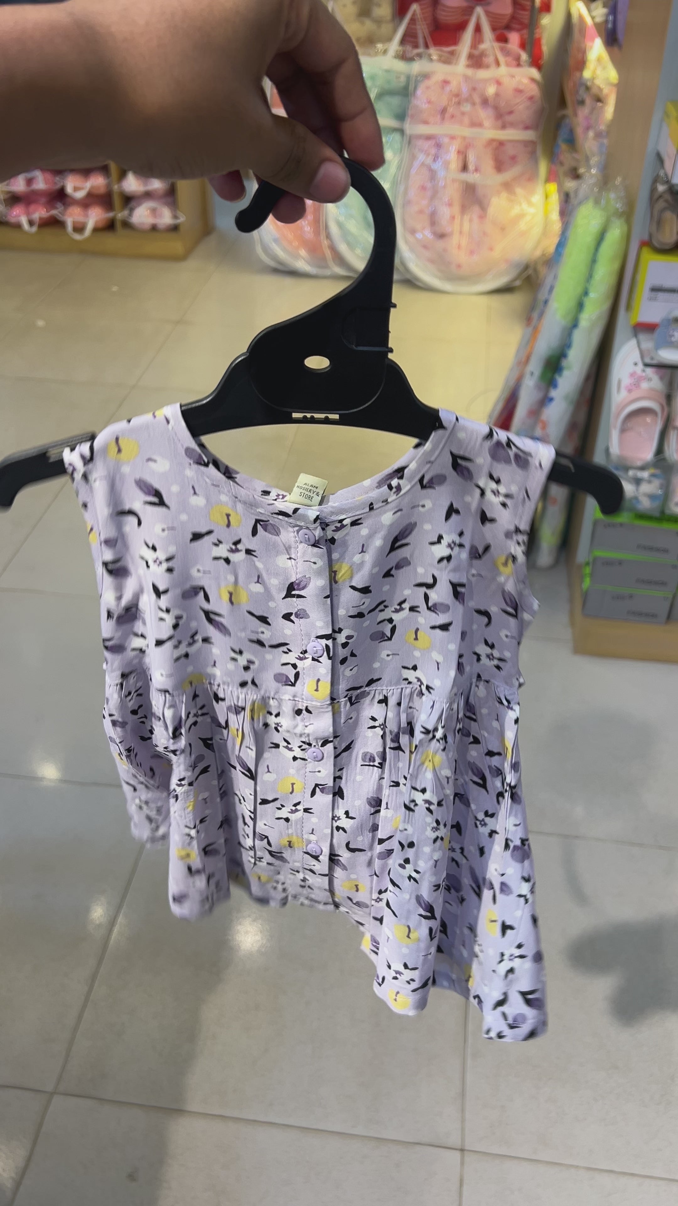 Girls Printed Top & Shorts Set 108