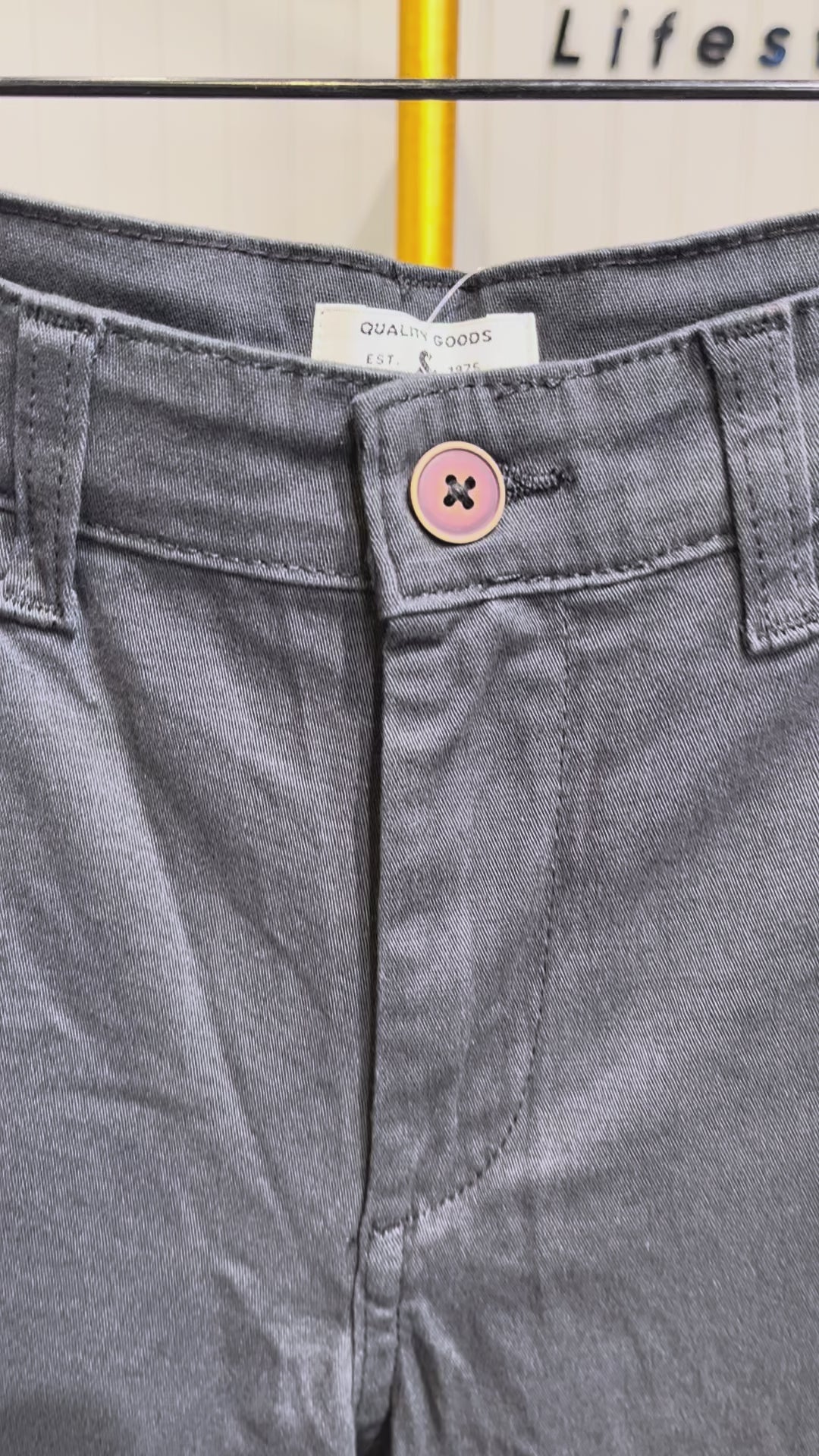 GATSBY MENS TWILL PANT 263 BLACK