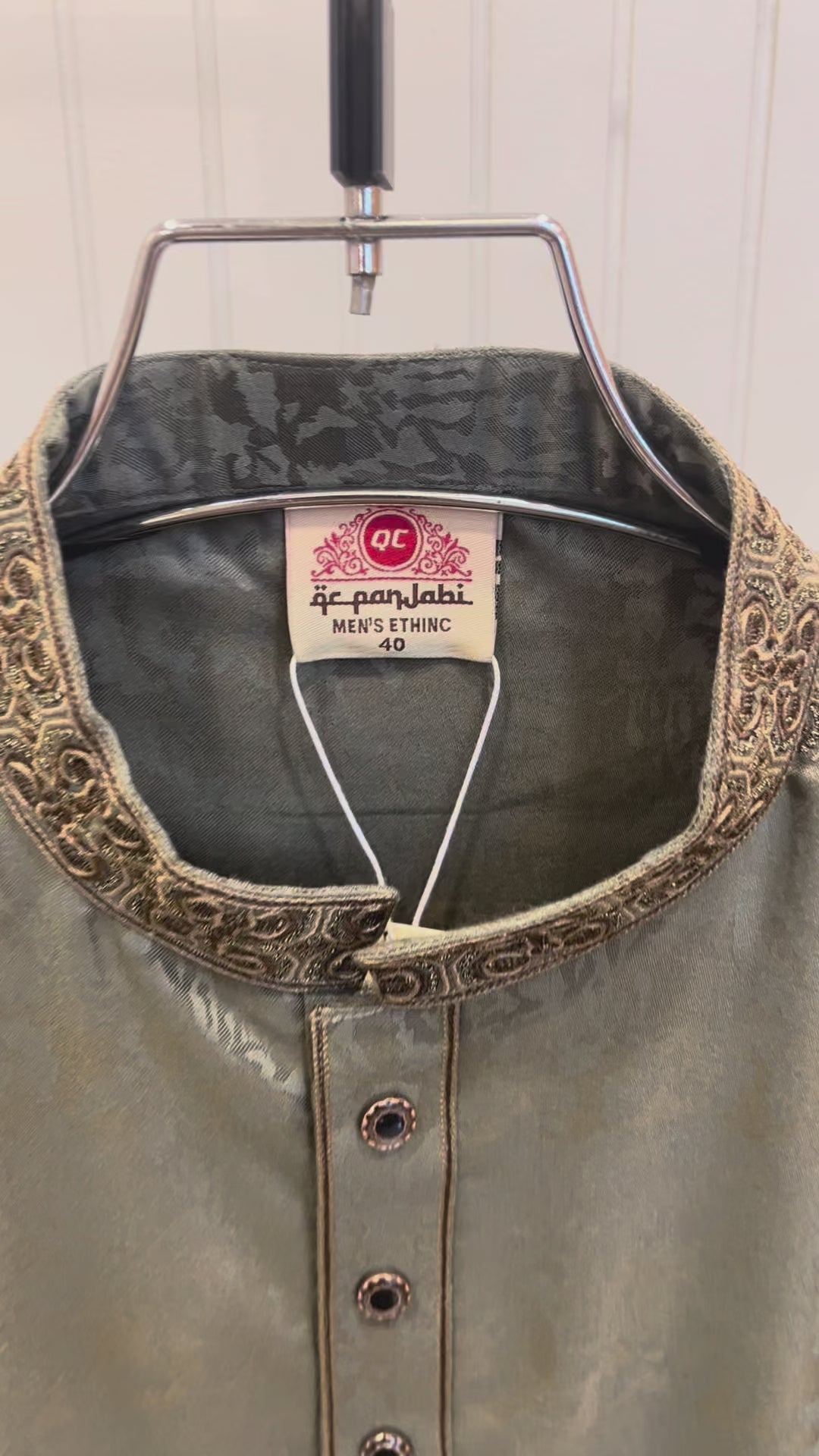 Luxury embroidery Panjabi with premium finish 627