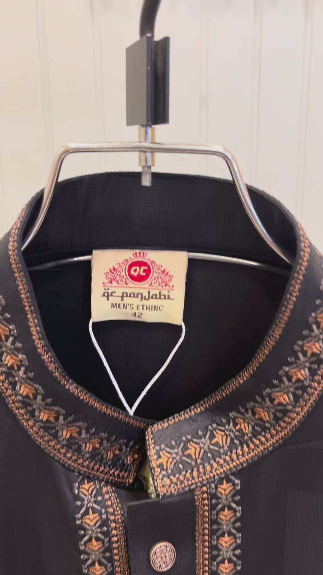 Luxury embroidery Panjabi with premium finish 608