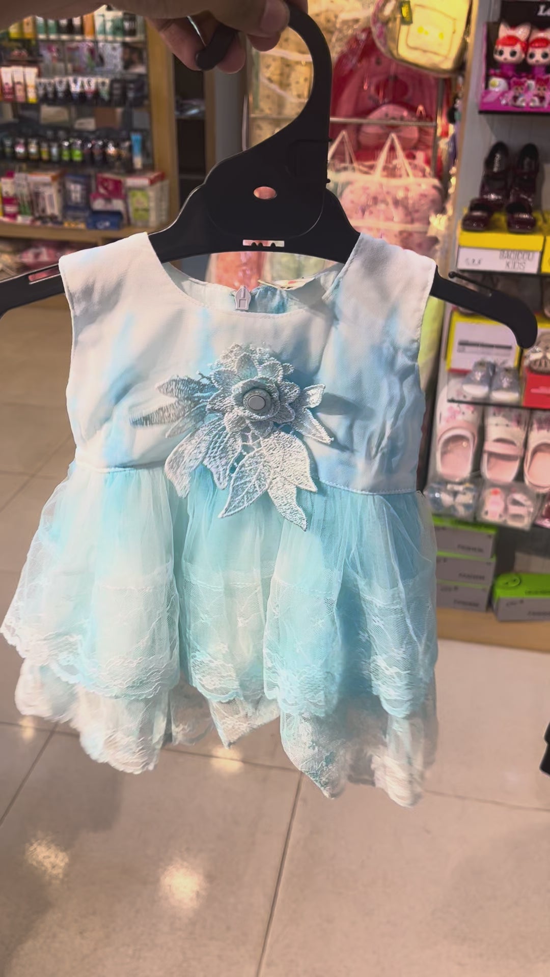 Girls Party Dress Set with Bloomers 199