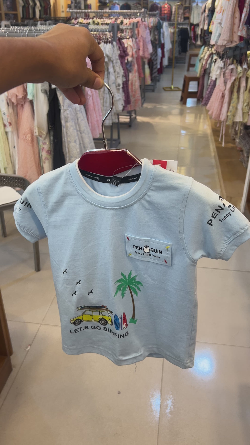 Boys T-Shirt & Denim Shorts Set 241