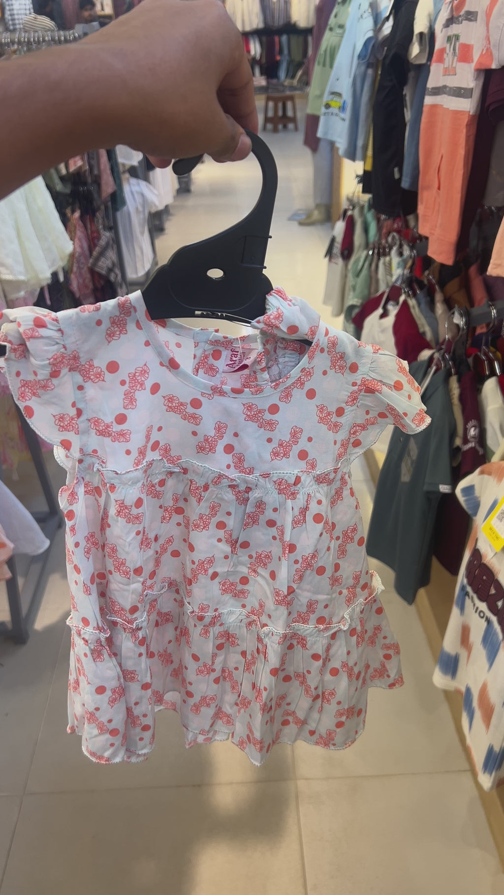 Baby Girl Frock with Inner Pant 0010