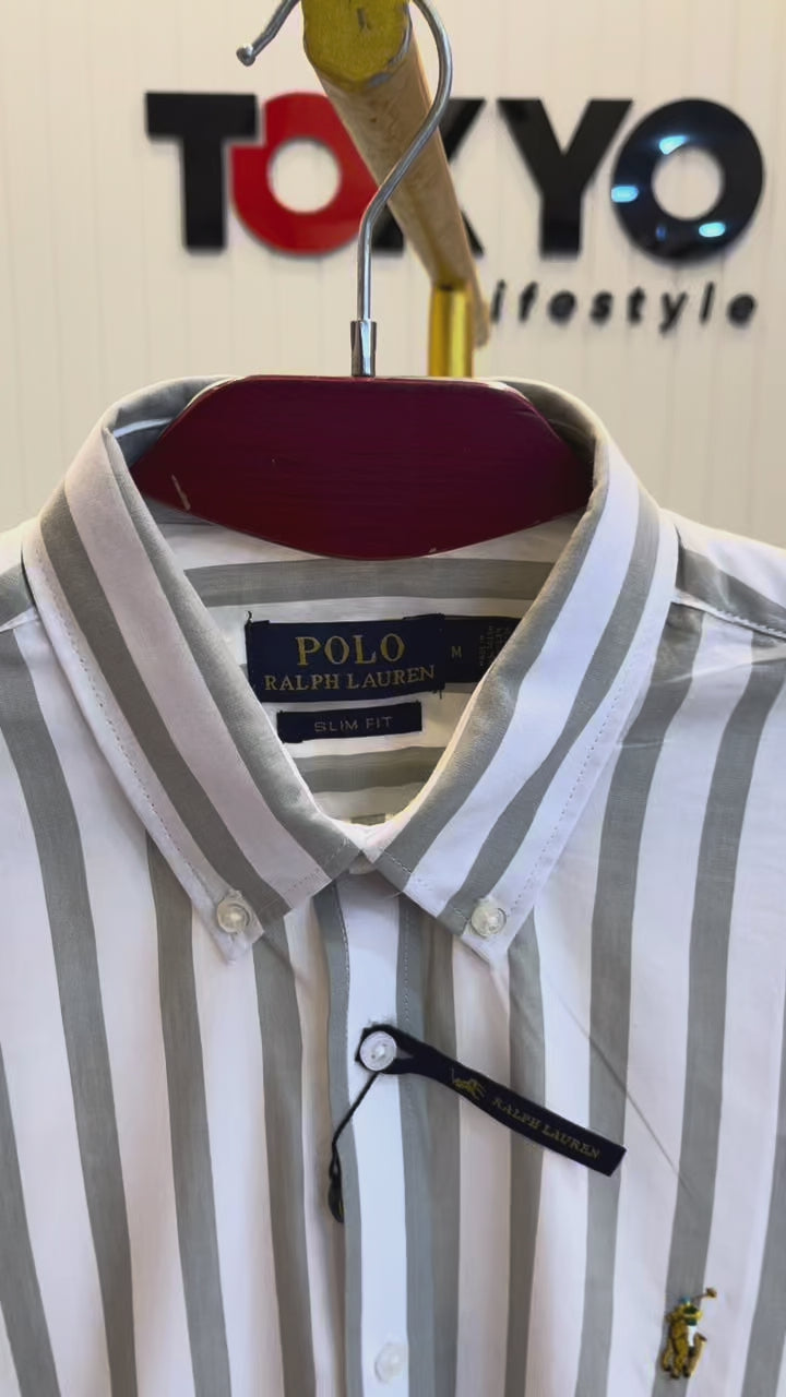 Premium Stripe Full Sleeve Shirt  RLST 345