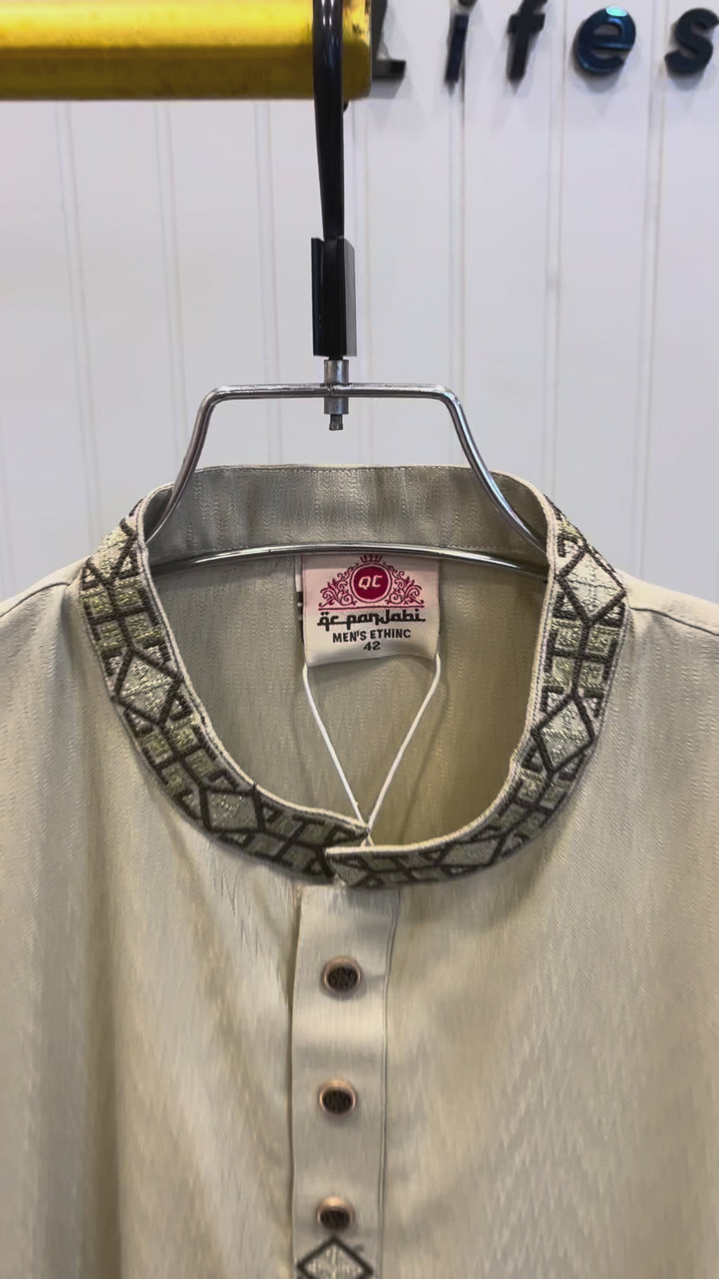Luxury embroidery Panjabi with premium finish 514