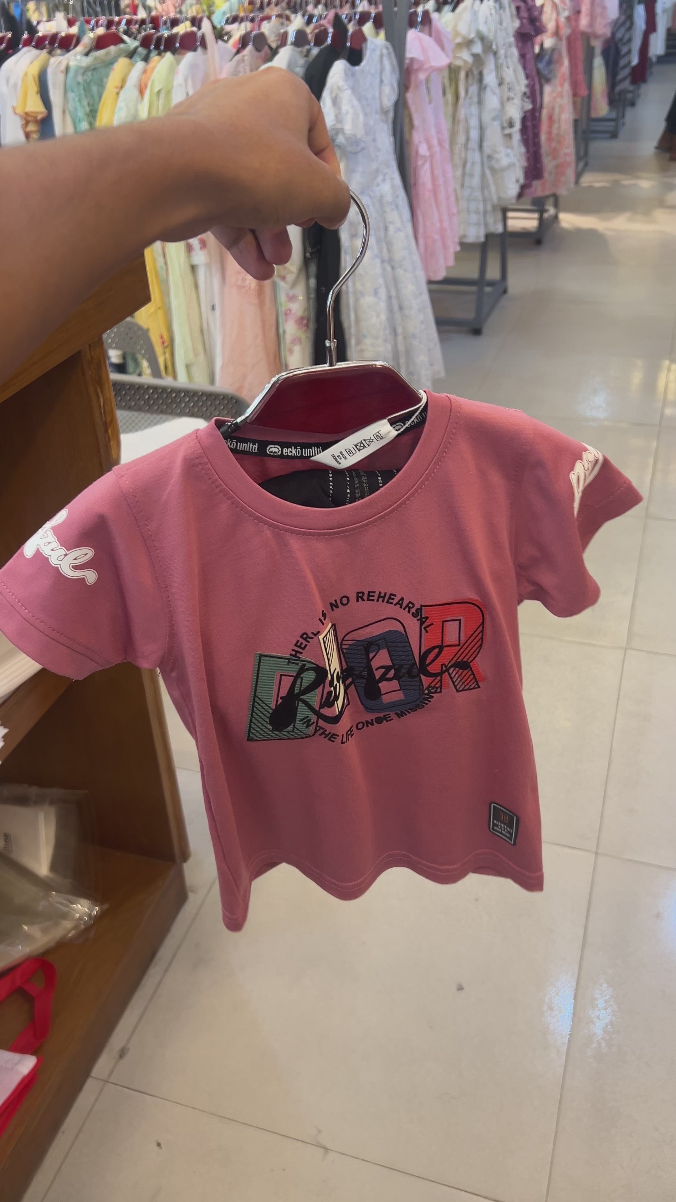 Kids “DIOR” Graphic T-Shirt & Printed Shorts Set – Summer Casual Edition...476..
