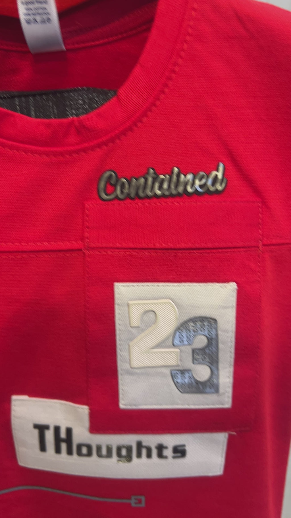 Kids Printed T-Shirt & Shorts Set – “Contained Thoughts” Design.262.