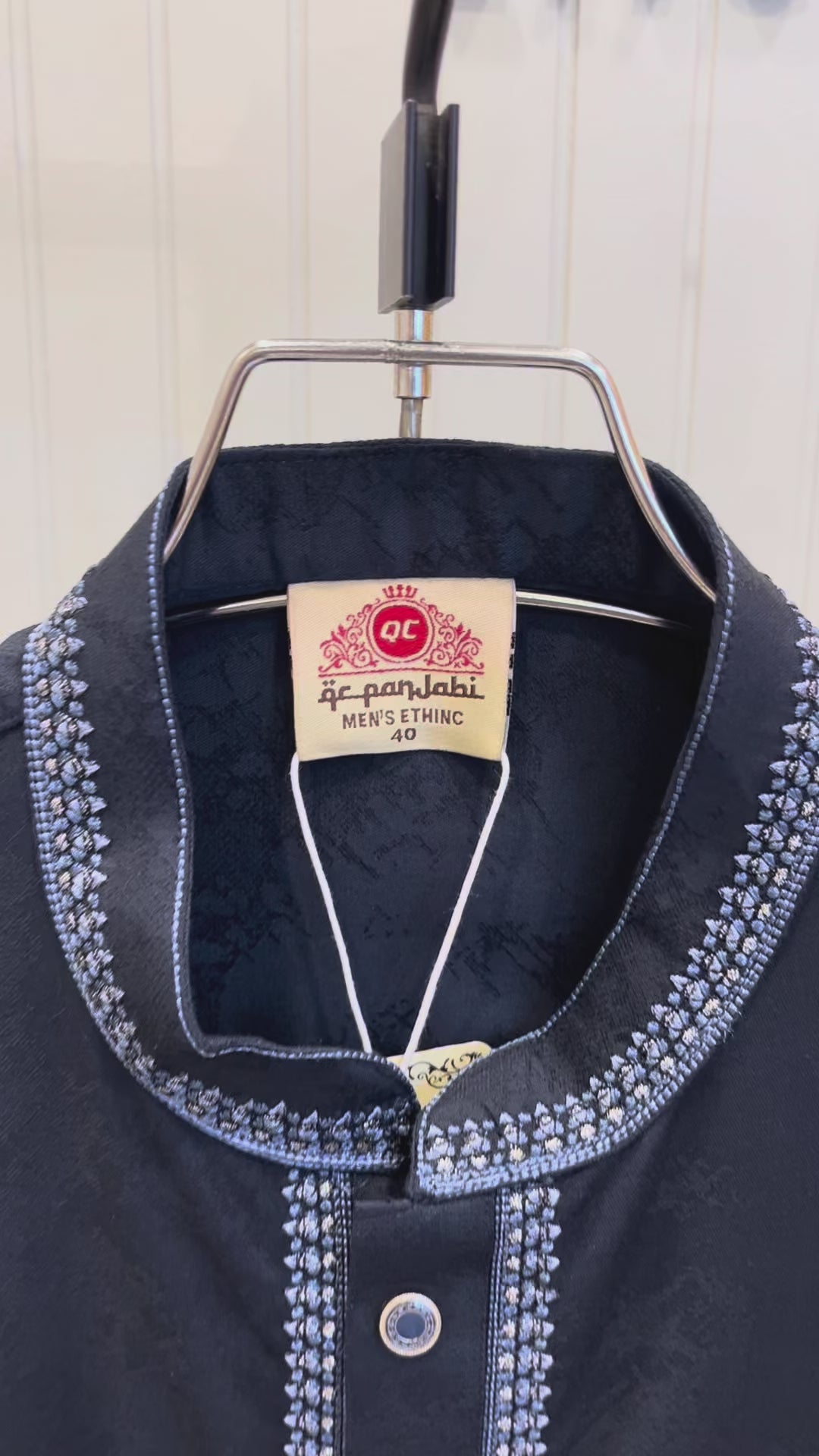 Luxury embroidery Panjabi with premium finish 619