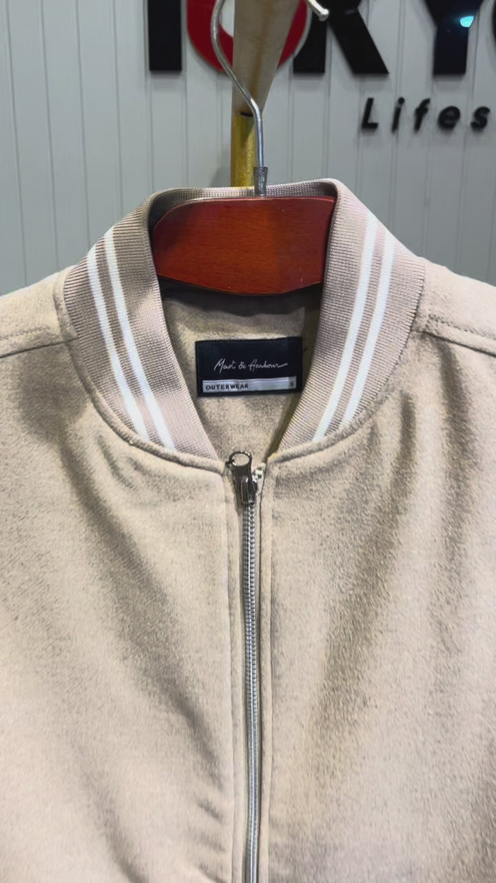 GATSBY Mens Jacket Winter_ Mast & Harbour Beige 03