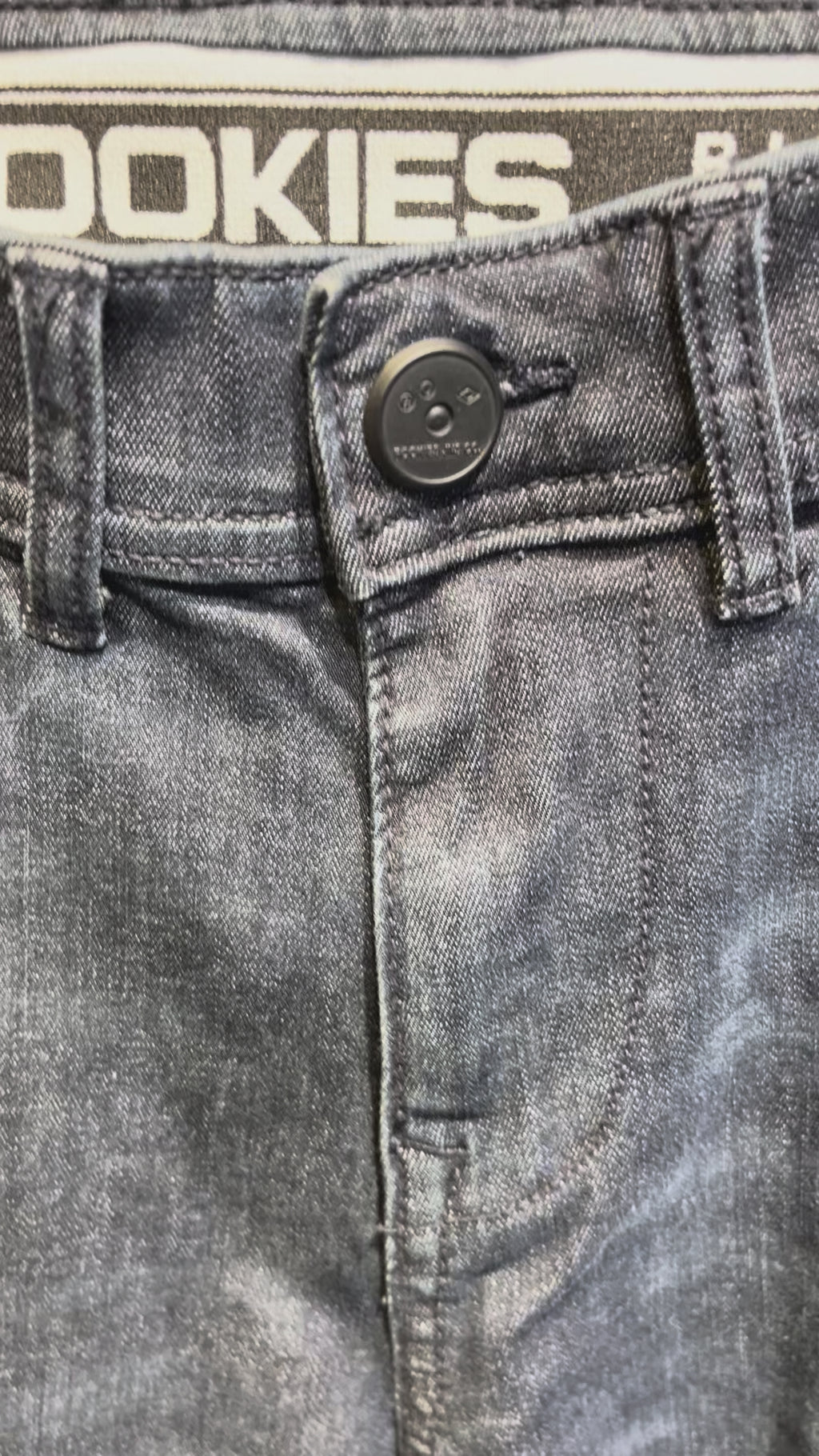 Dark Indigo Loose Fit Denim Cargo Pant RJ6221