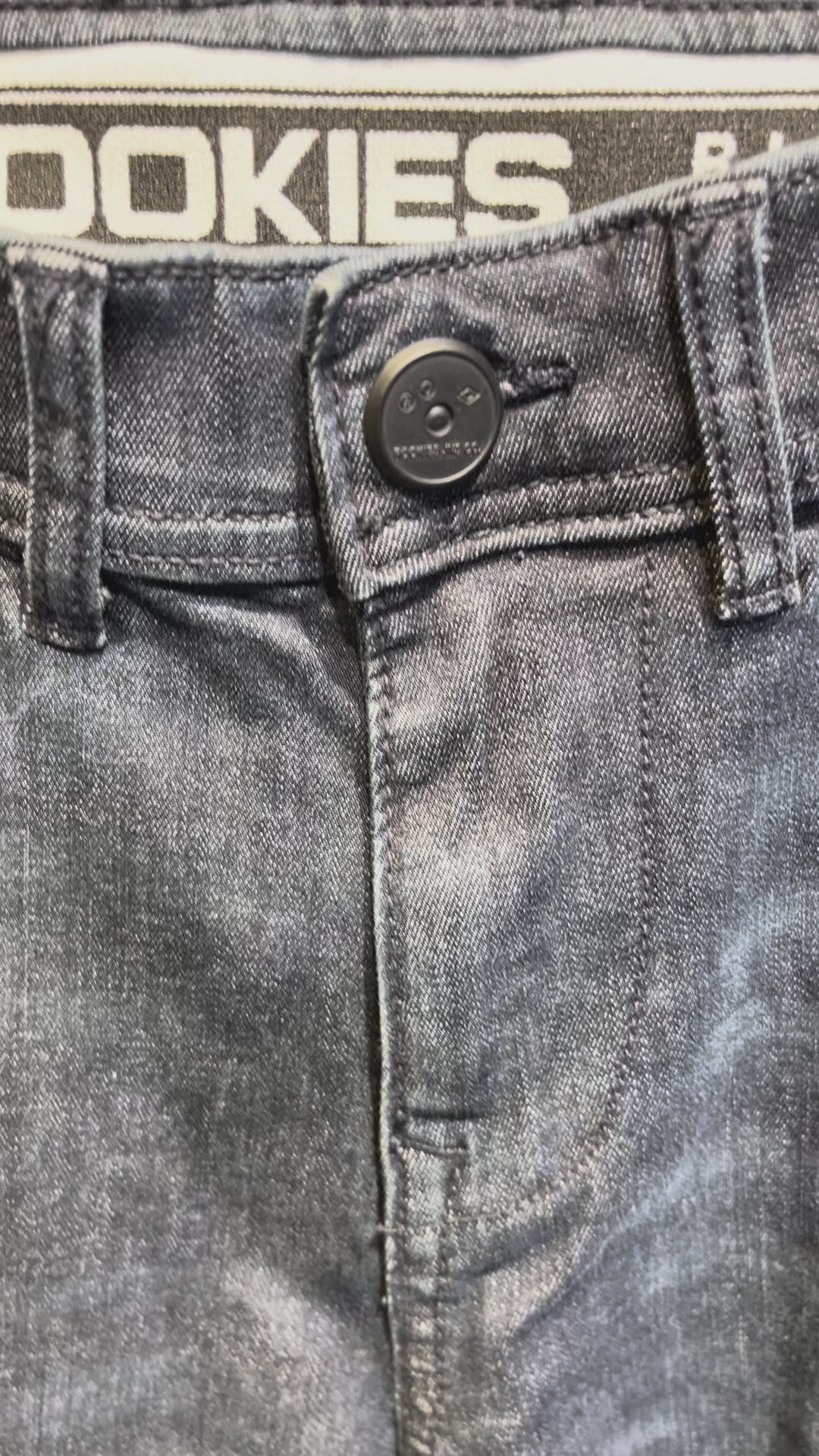 Dark Indigo Loose Fit Denim Cargo Pant RJ6221