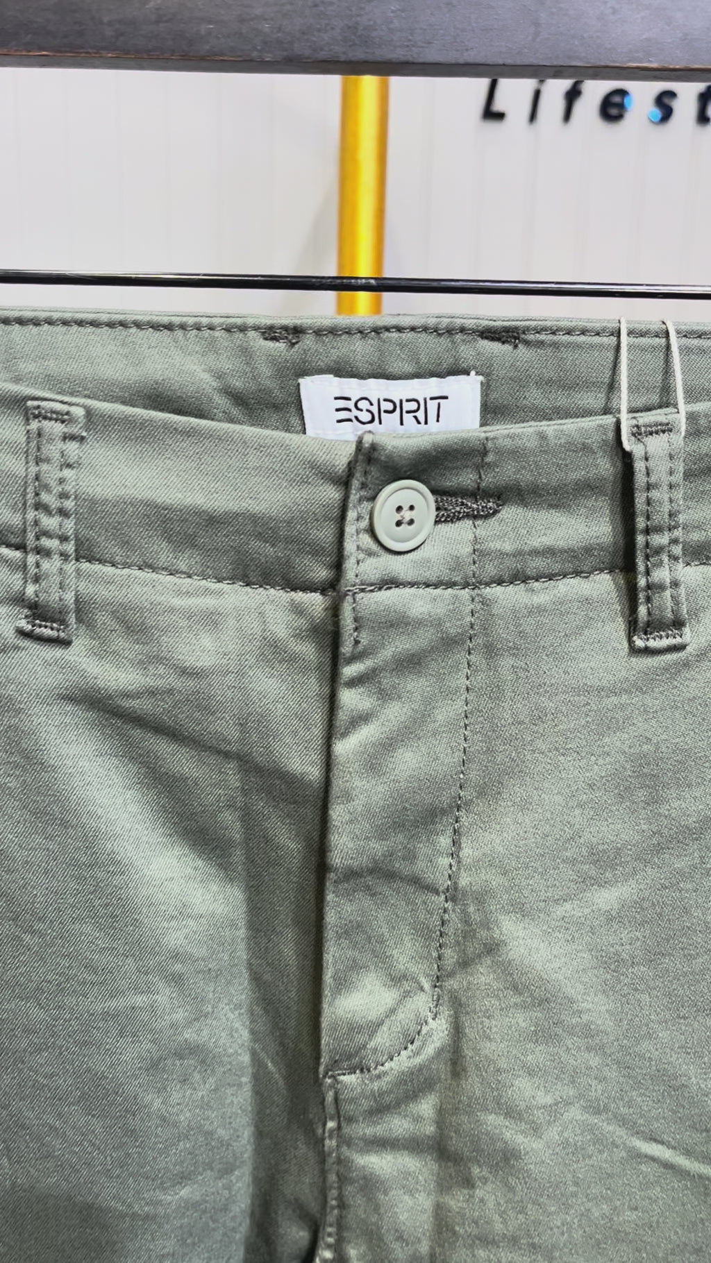 GATSBY Mens Twill Pant Esprit Olive 4058