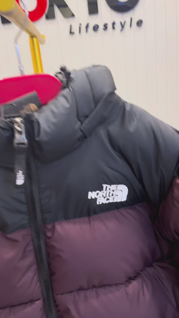 Mens Premium Hooded Puffer Jacket Deep Maroon
