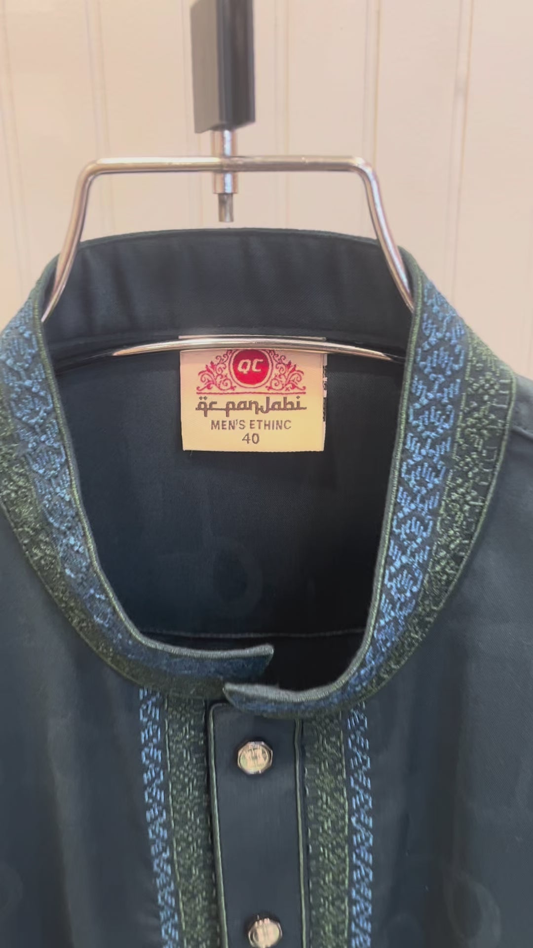 Luxury embroidery Panjabi with premium finish 612