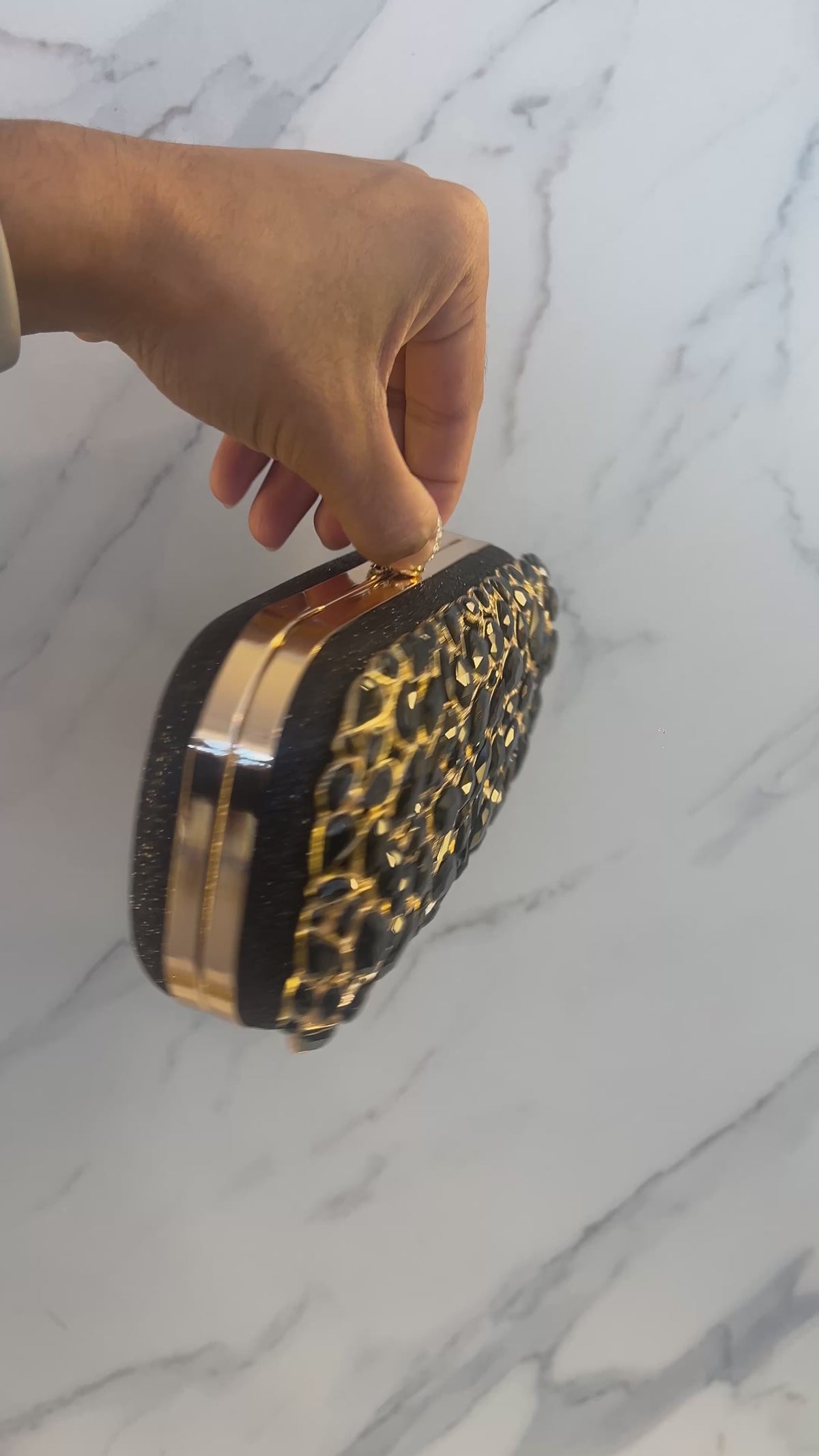 Luxury Crystal Evening Clutch – LB47