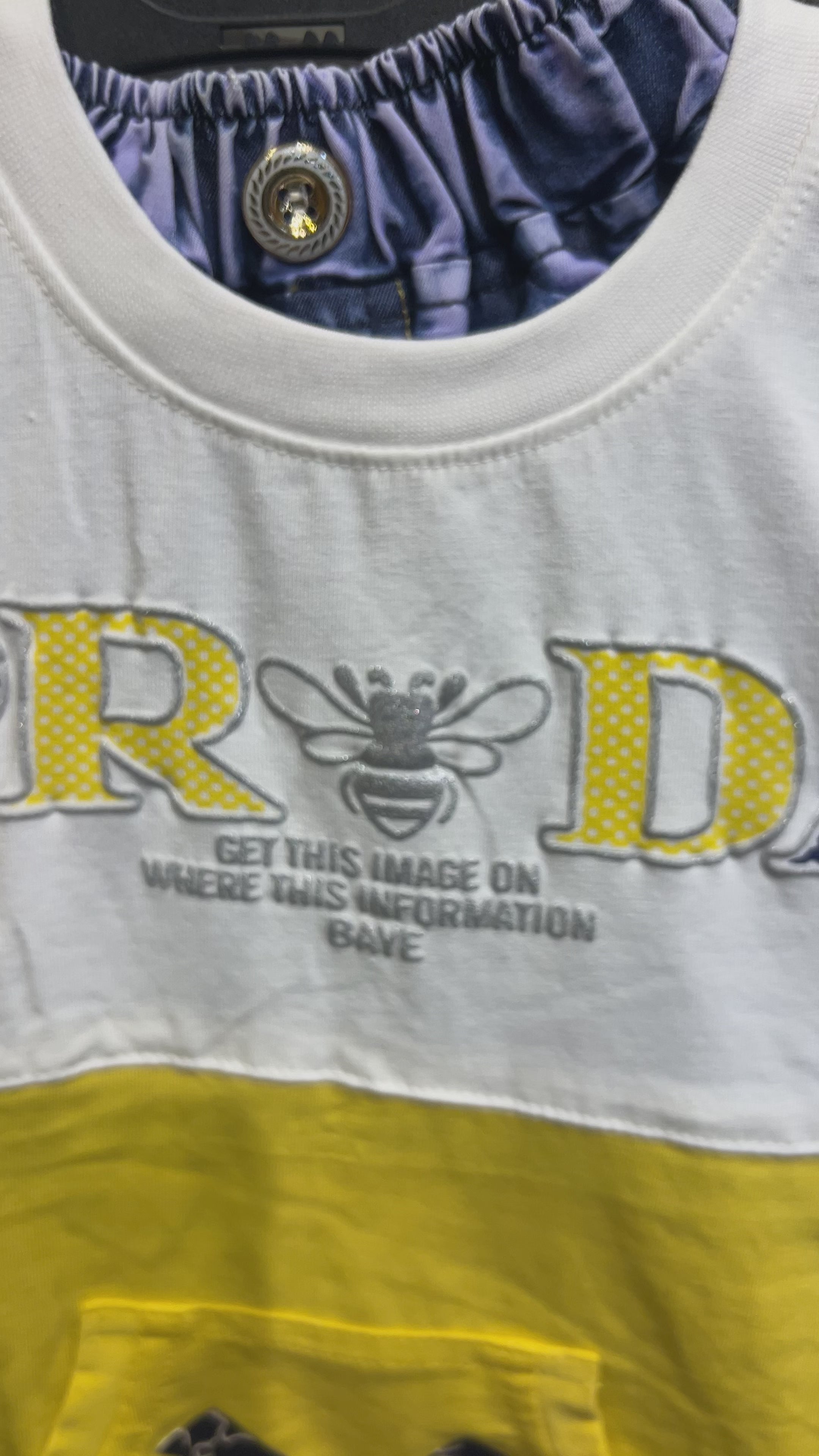 Boys T-Shirt & Denim Shorts Set 282