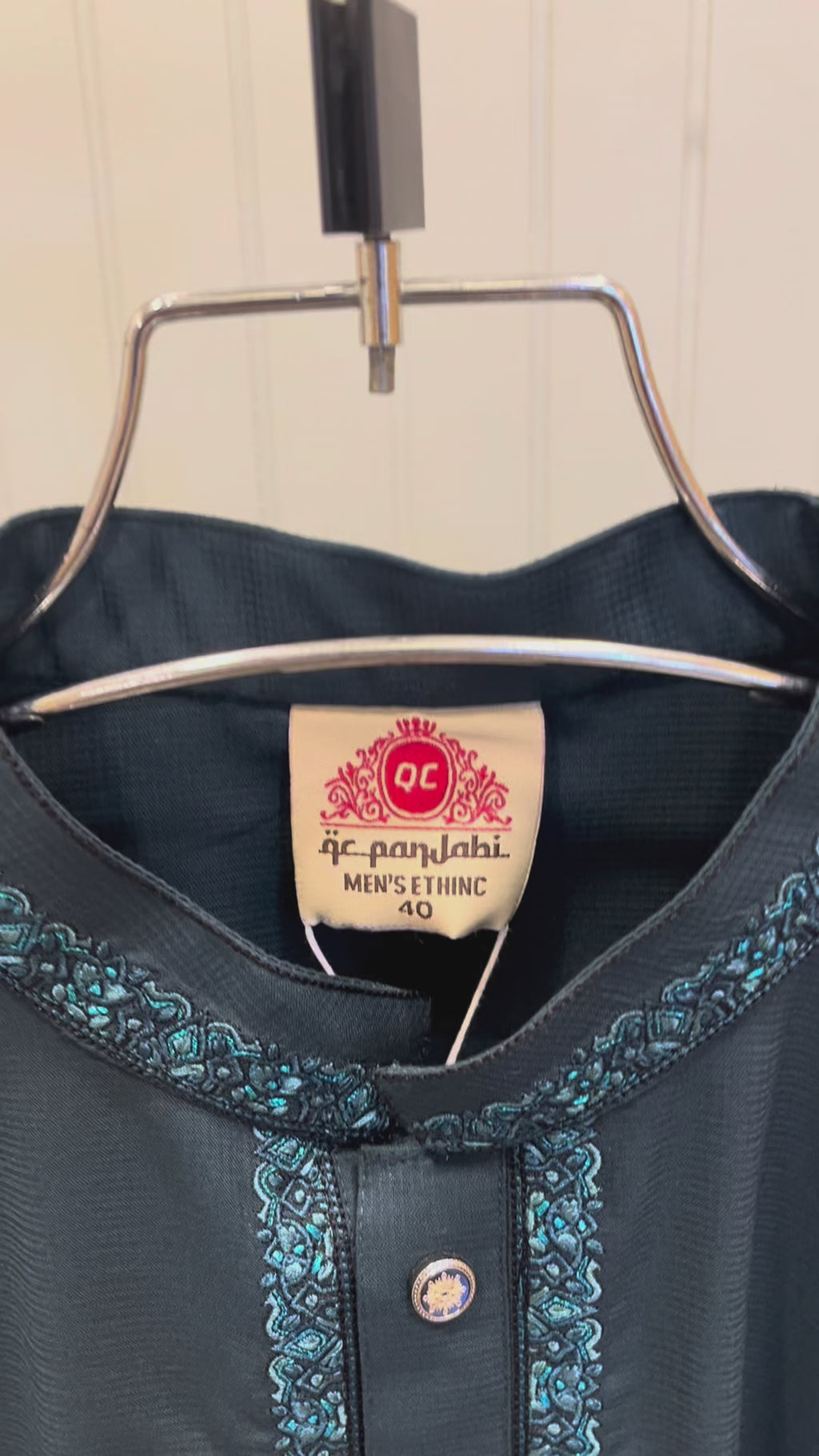 Luxury embroidery Panjabi with premium finish 349