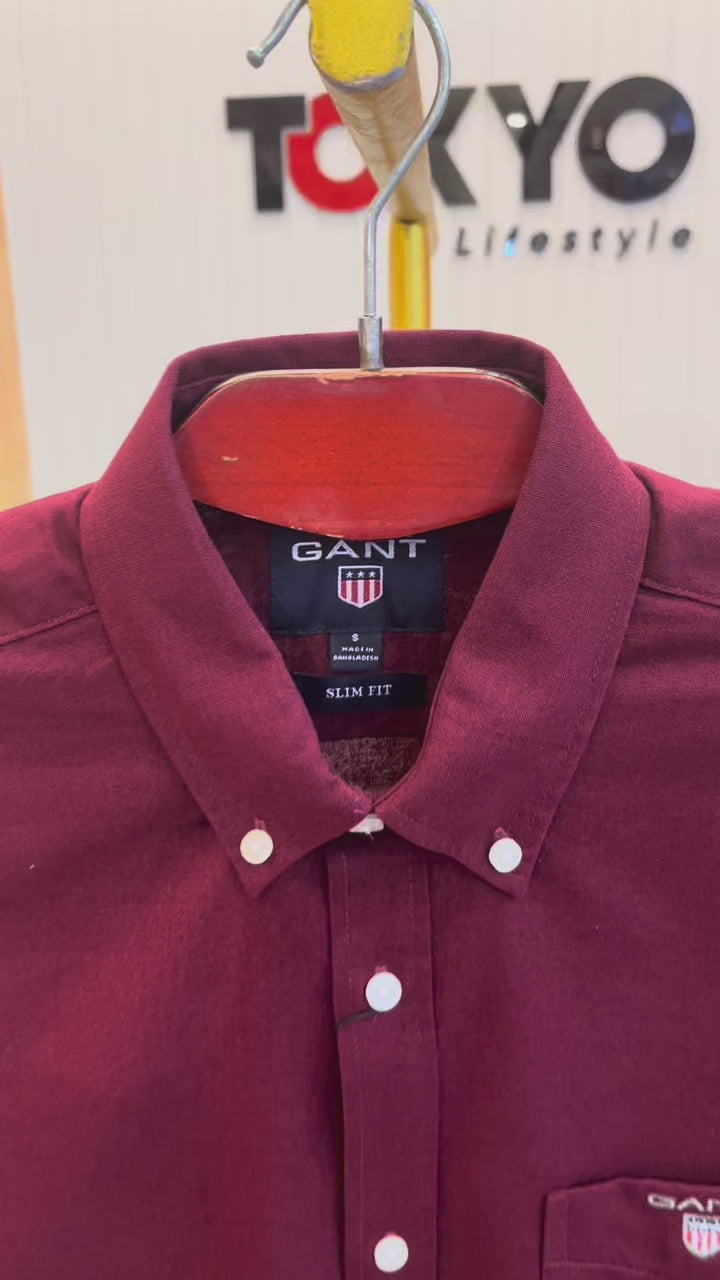 Premium Solid Oxford Cotton Shirt GNTS 109