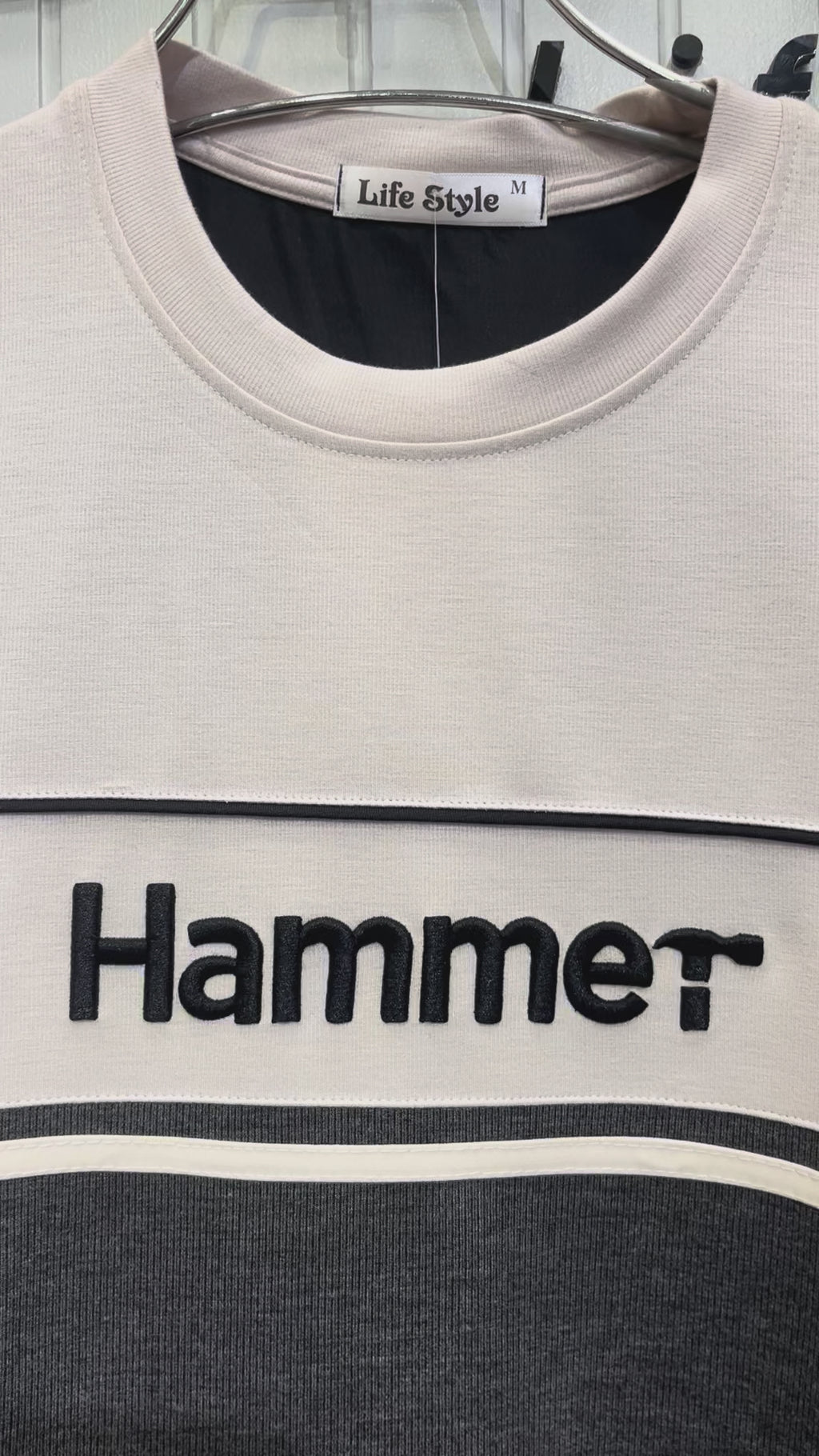 Hammer Color Block Printed T-Shirt