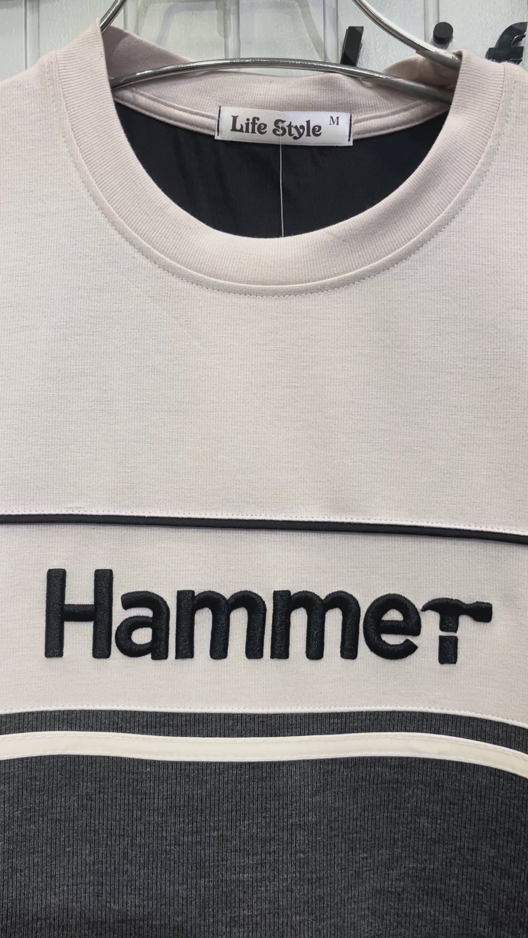 Hammer Color Block Printed T-Shirt