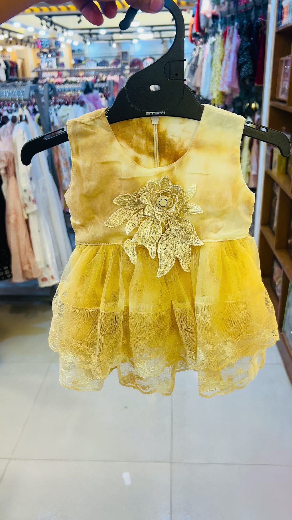 Girls Party Dress Set with Bloomers 199
