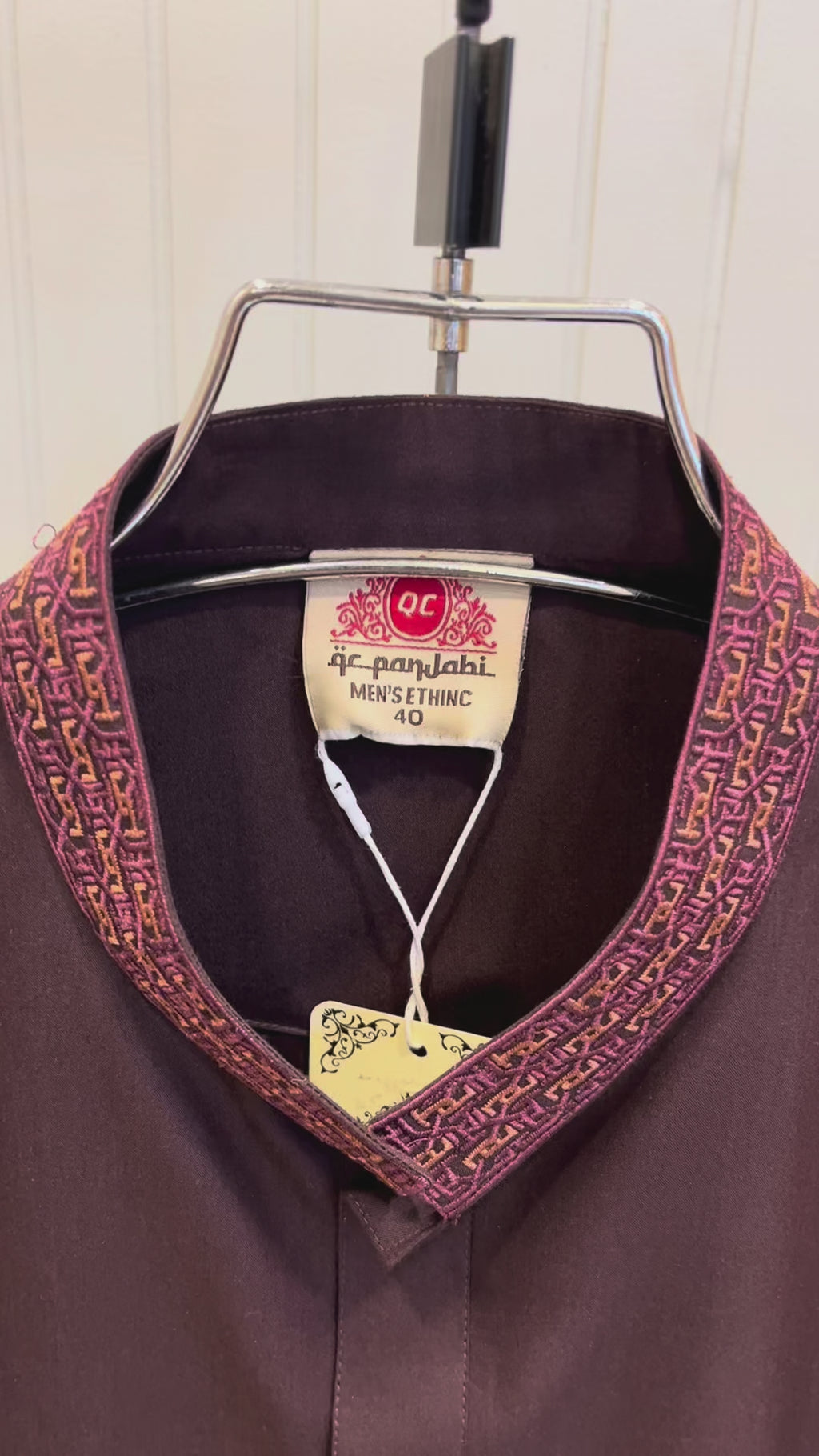 Premium Luxury Embroidered Panjabi with Embroidered Cuffs 103