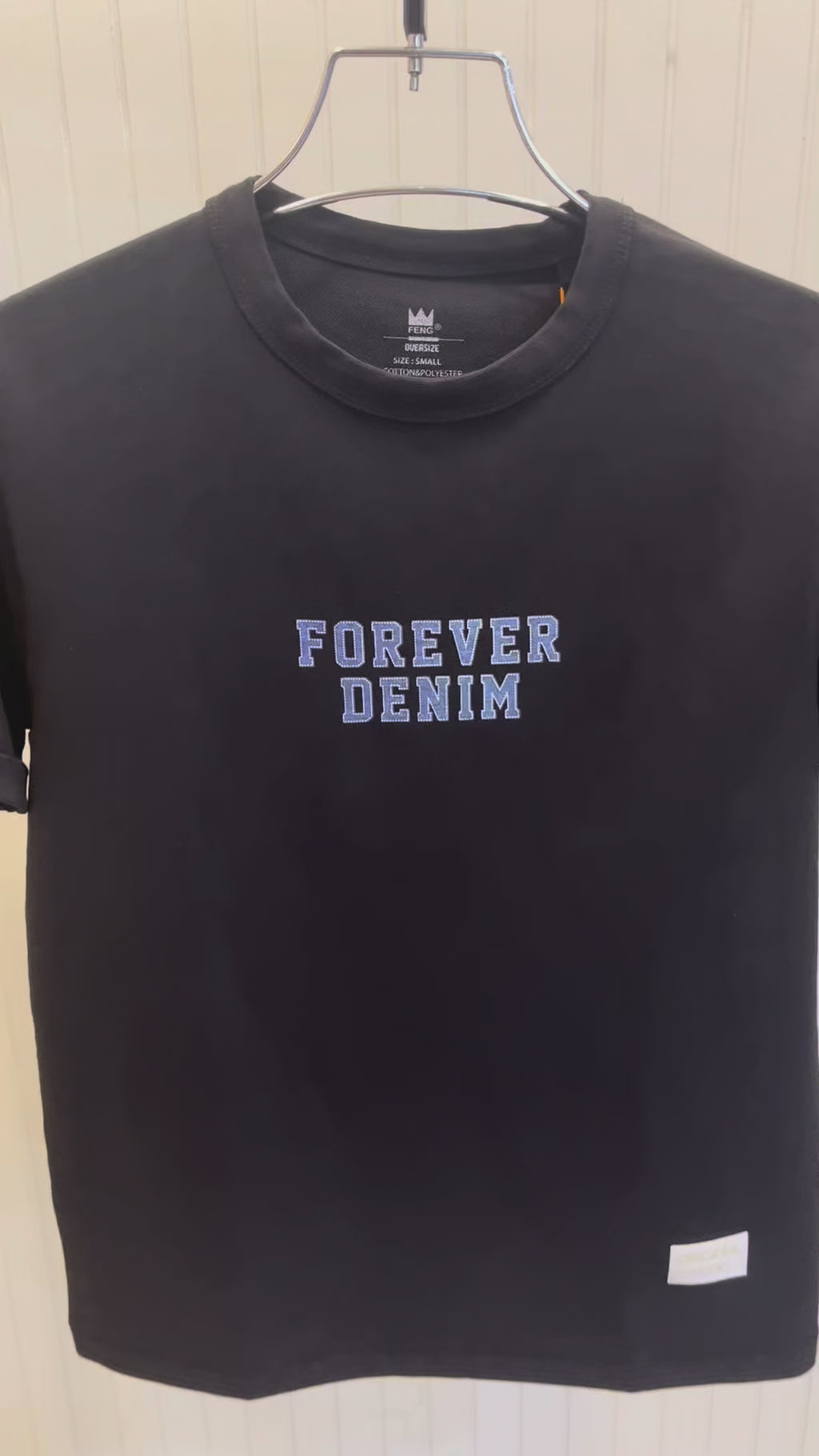 Gatsby Oversized T-Shirt for Men – Premium Stretch Cotton 1404 Black