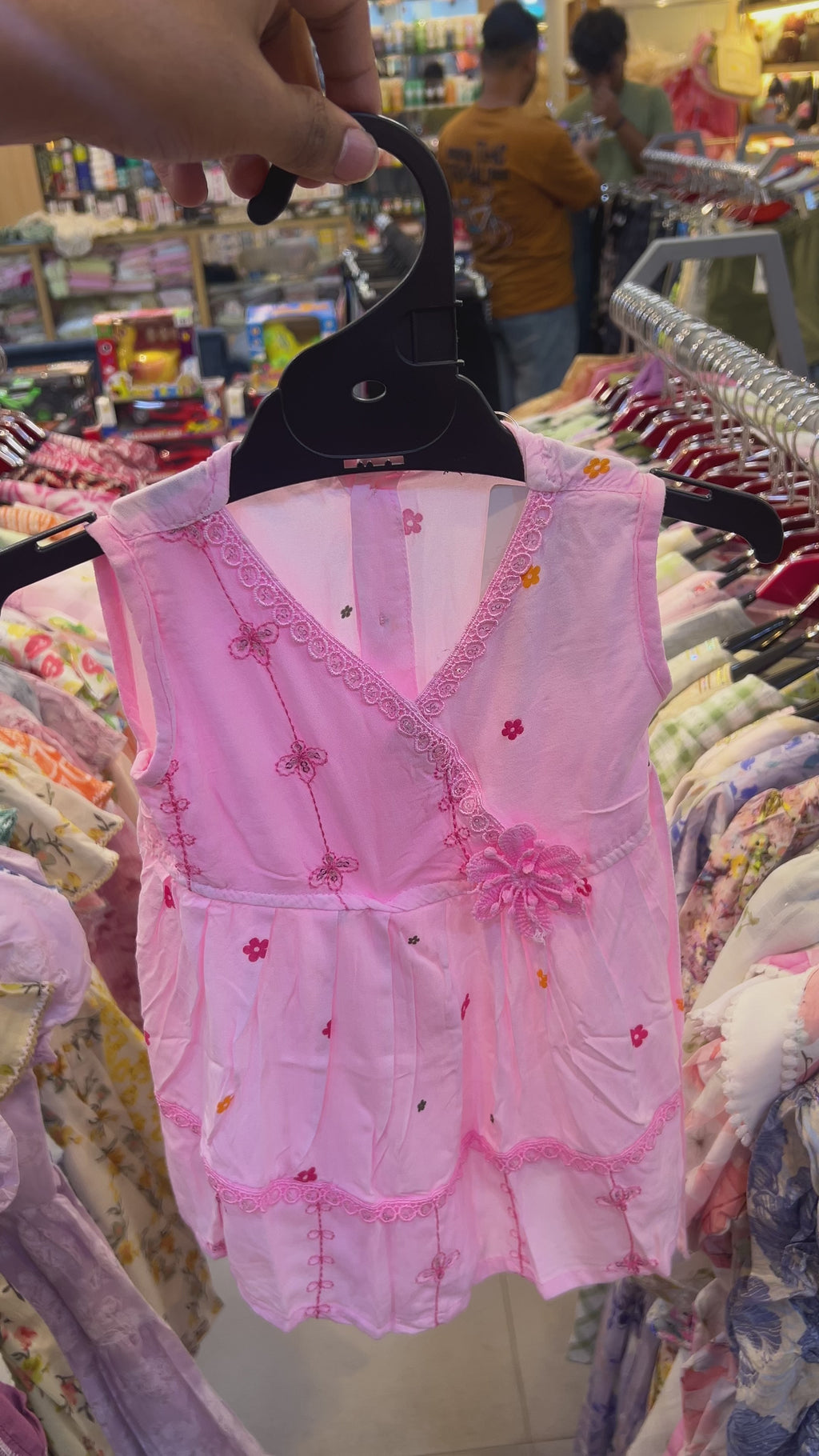 Baby Girls Floral Dress with Bloomer Set 1412