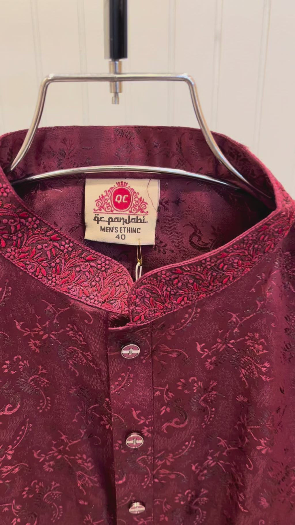 Luxury embroidery Panjabi with premium finish 351