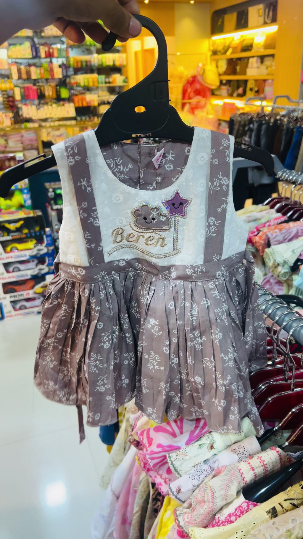 Baby Girl Floral Peplum Top & Bloomer Set 1402