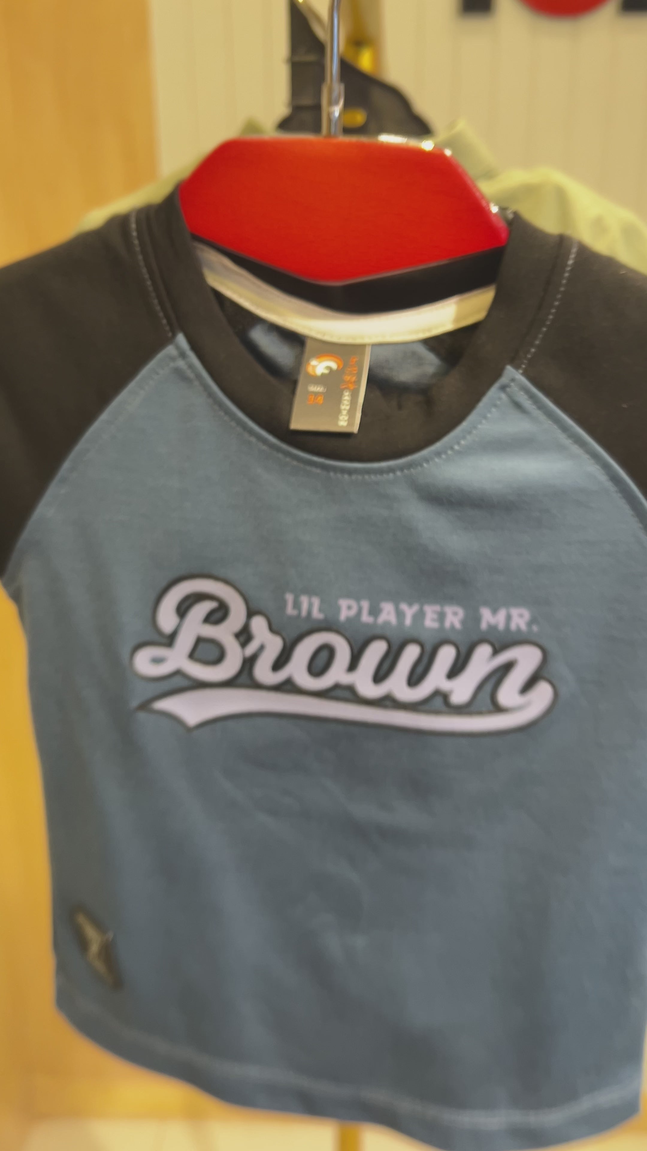 Kids Premium Raglan T-Shirt & Short Co-Ord Set – Brown Print 284