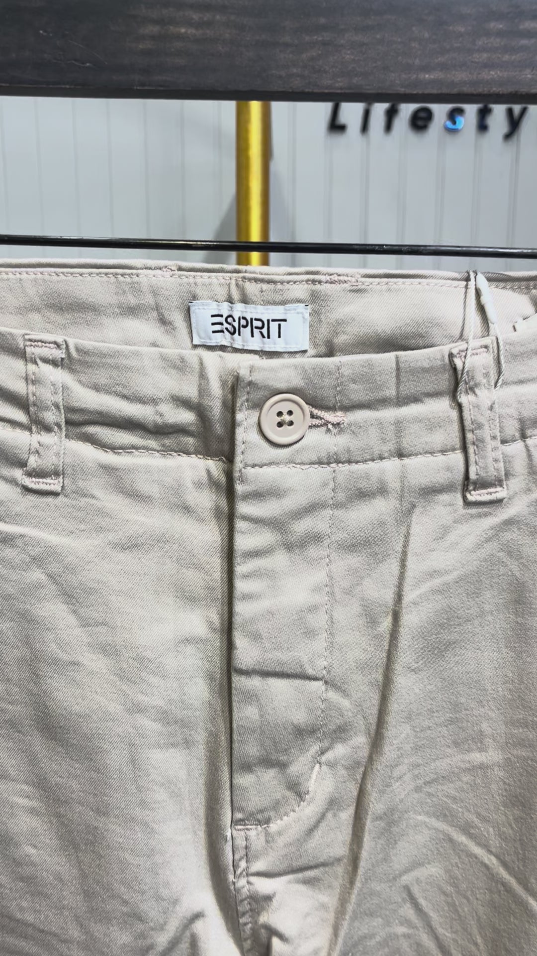 GATSBY Mens Twill Pant Esprit Cream 4059