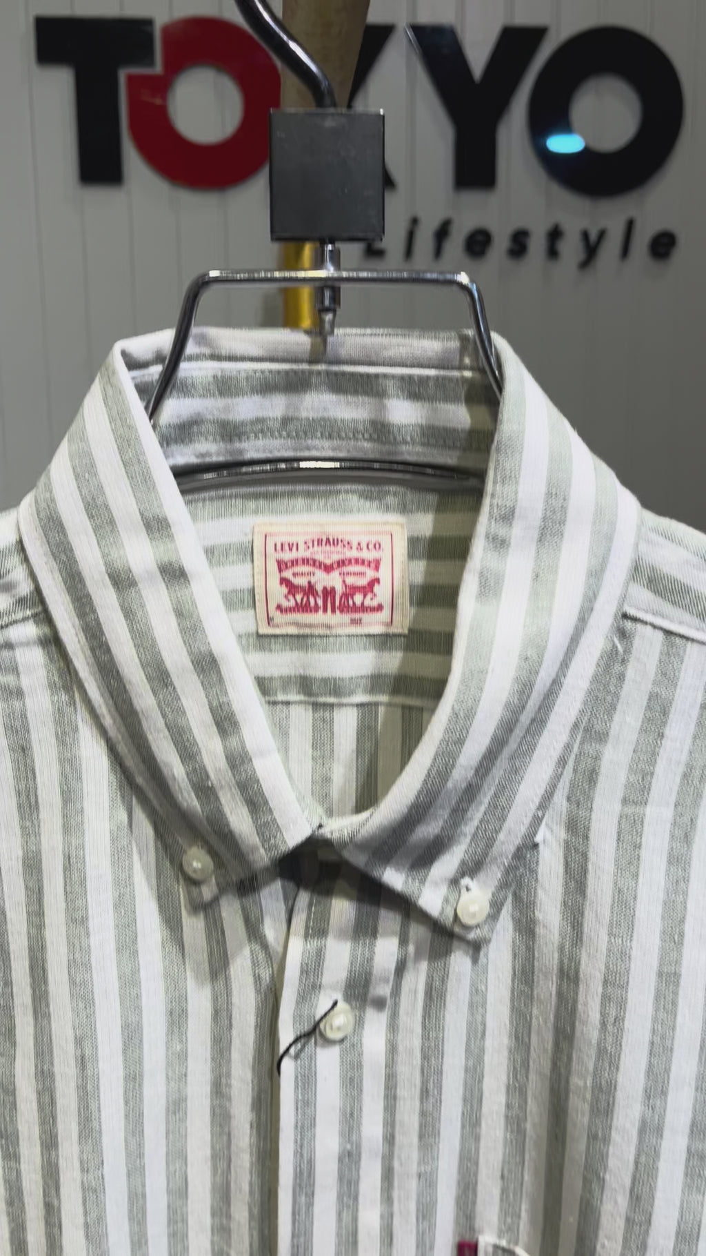 Premium Stripe Full Sleeve Shirt LVST 101