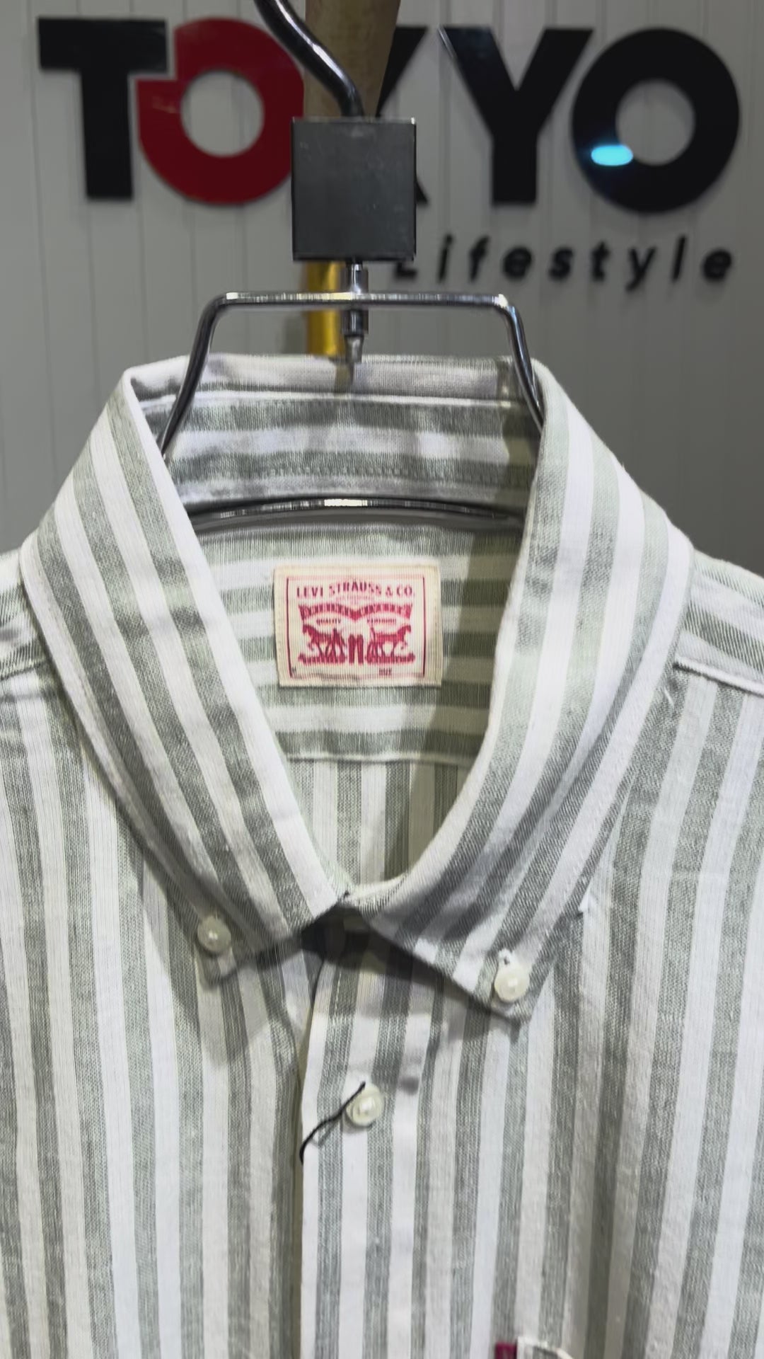Premium Stripe Full Sleeve Shirt LVST 101
