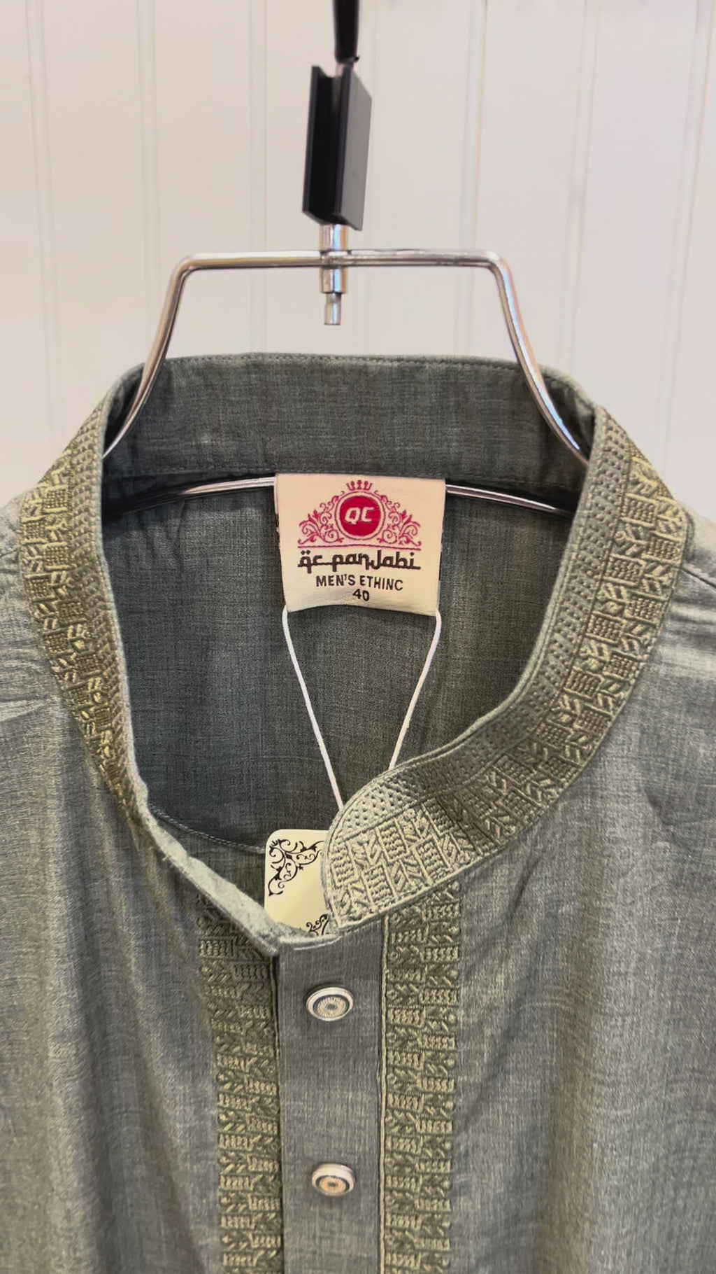 Luxury embroidery Panjabi with premium finish 403