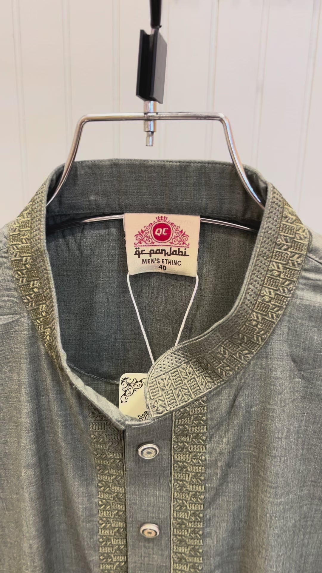 Luxury embroidery Panjabi with premium finish 403
