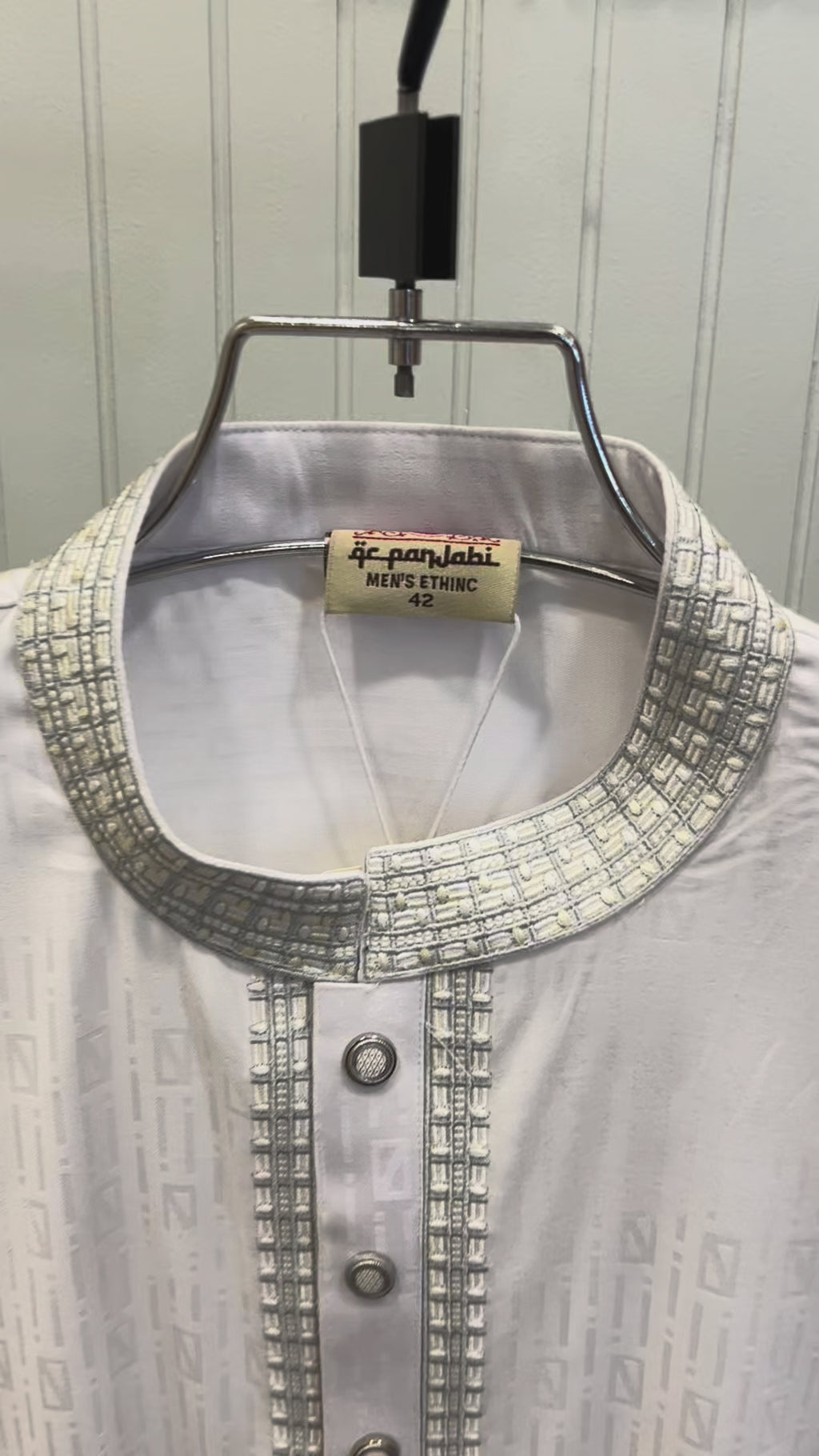 Luxury embroidery Panjabi with premium finish 628
