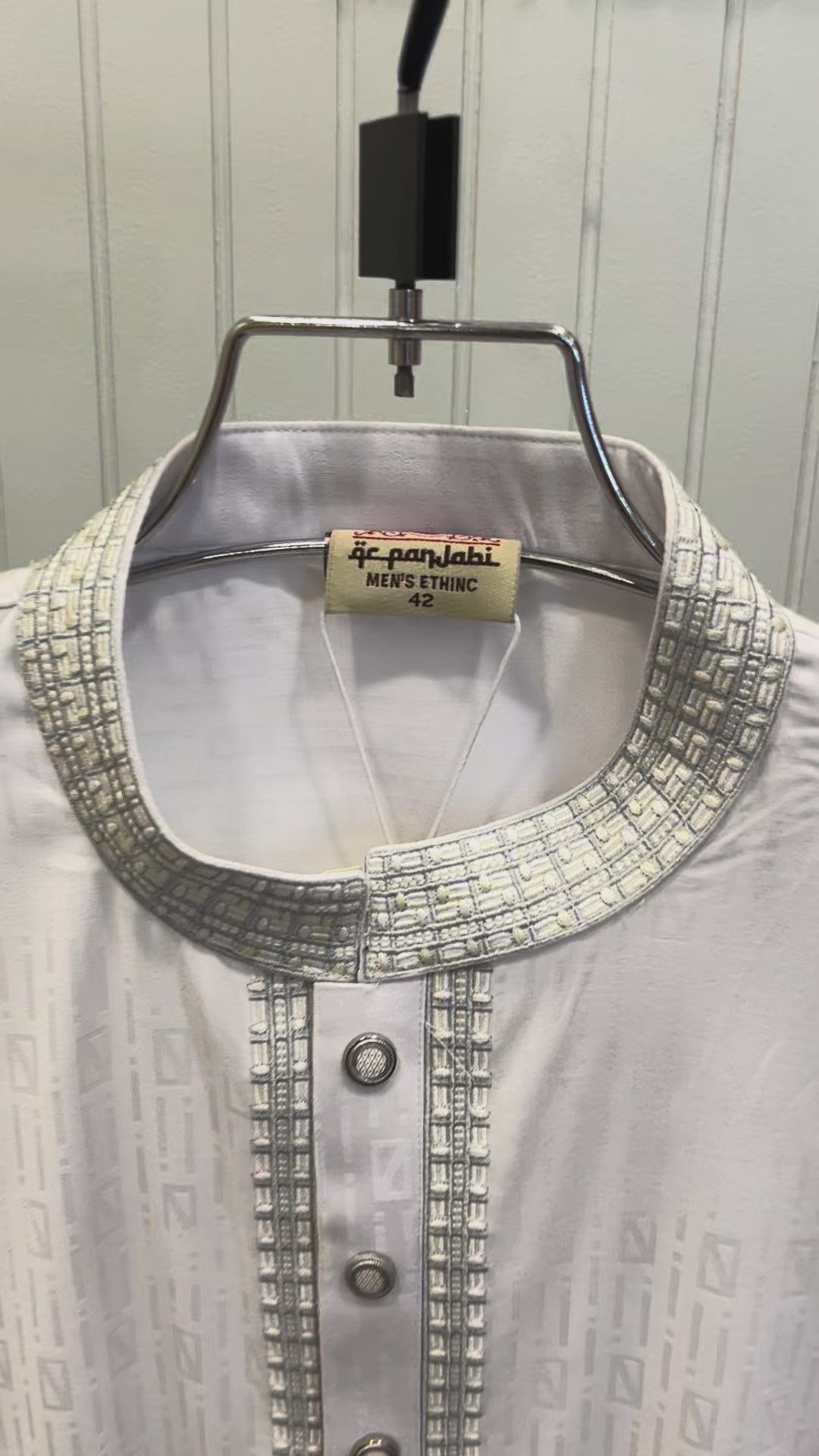 Luxury embroidery Panjabi with premium finish 628